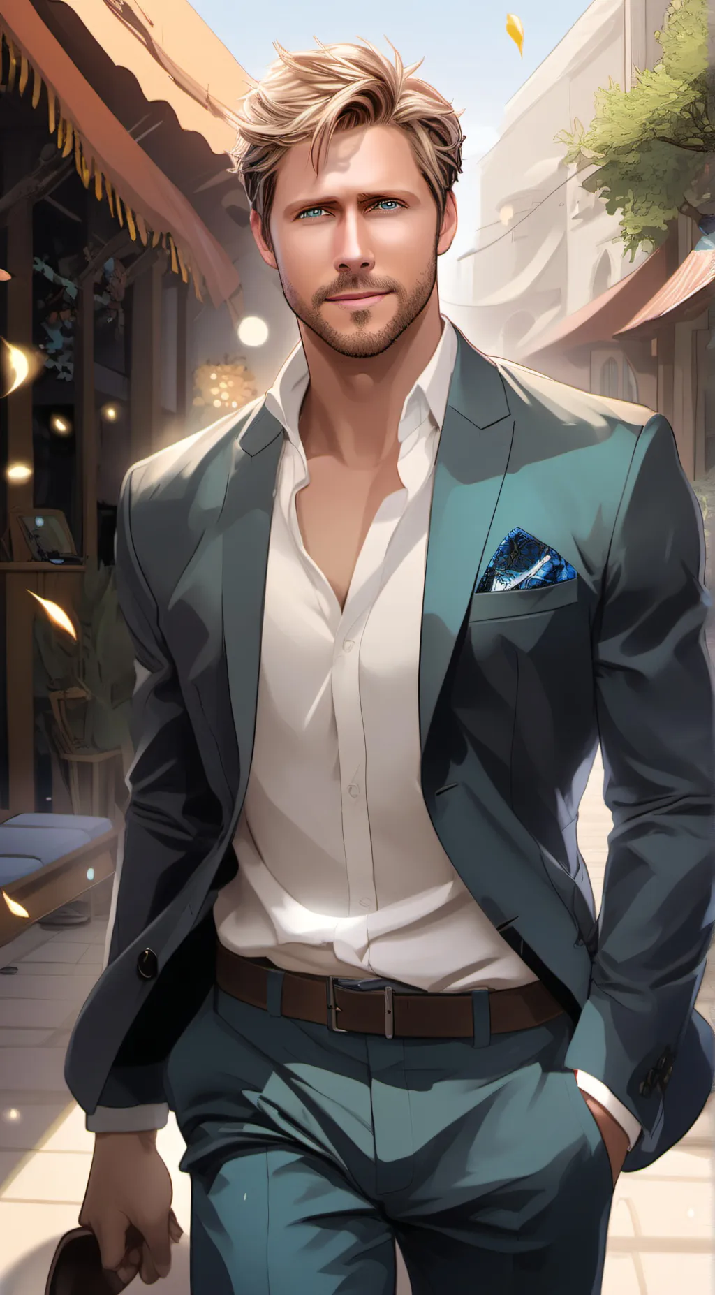 ai character: Knox background