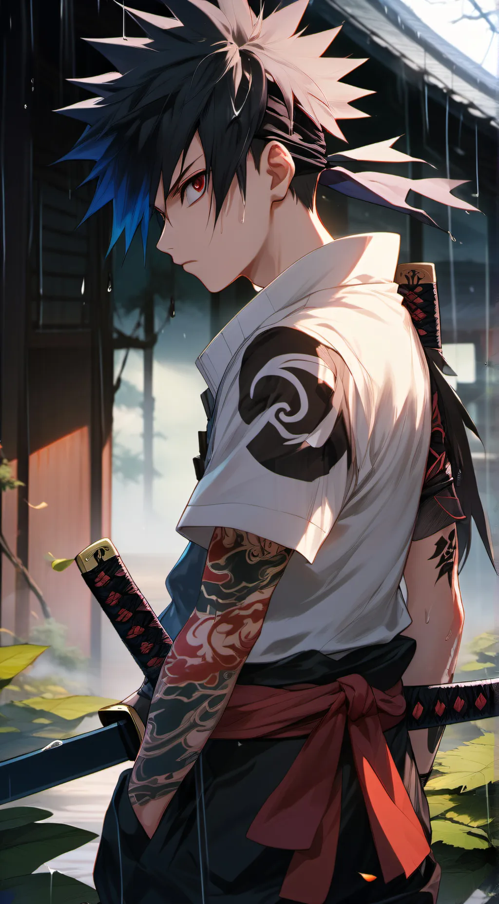 ai character: World of Naruto 7 background