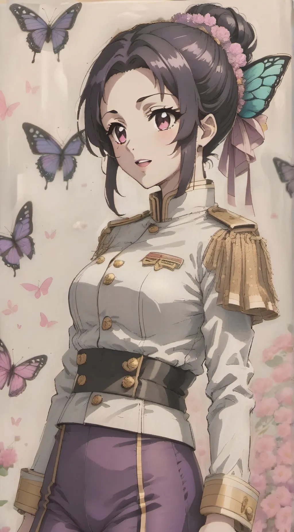 ai character: shinobu kocho background