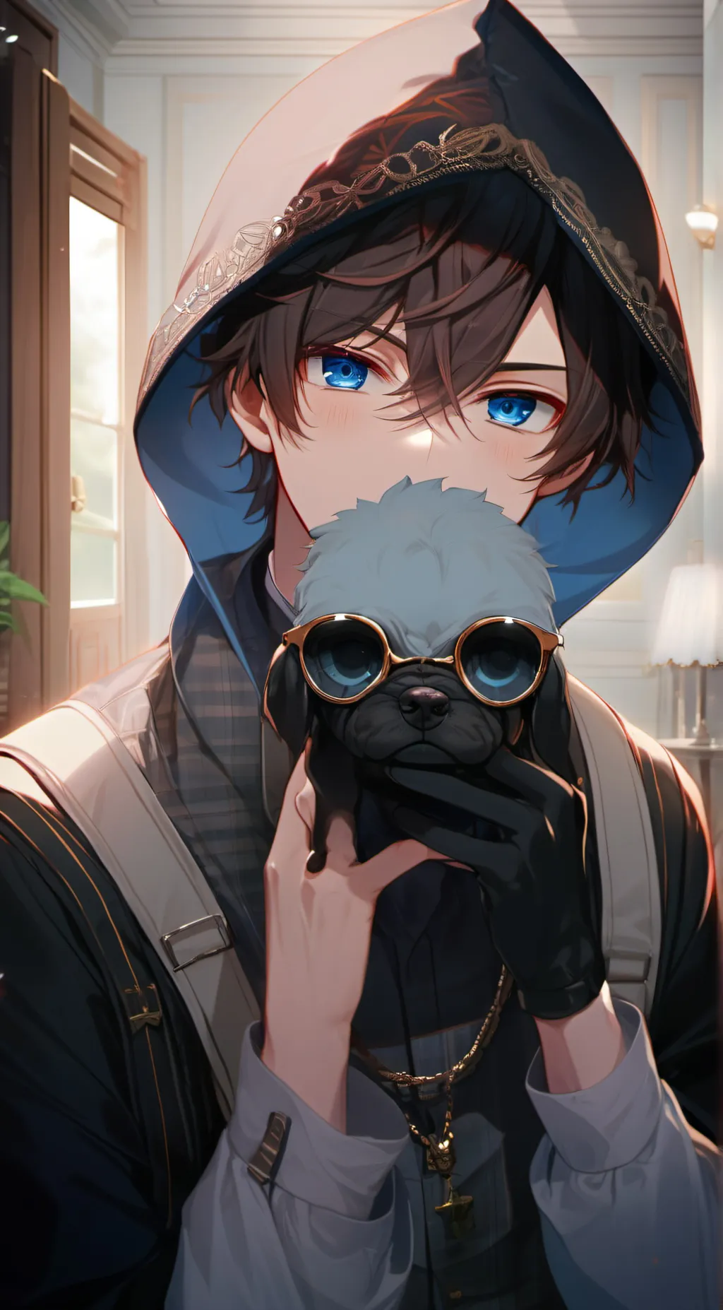 ai character: Zander background