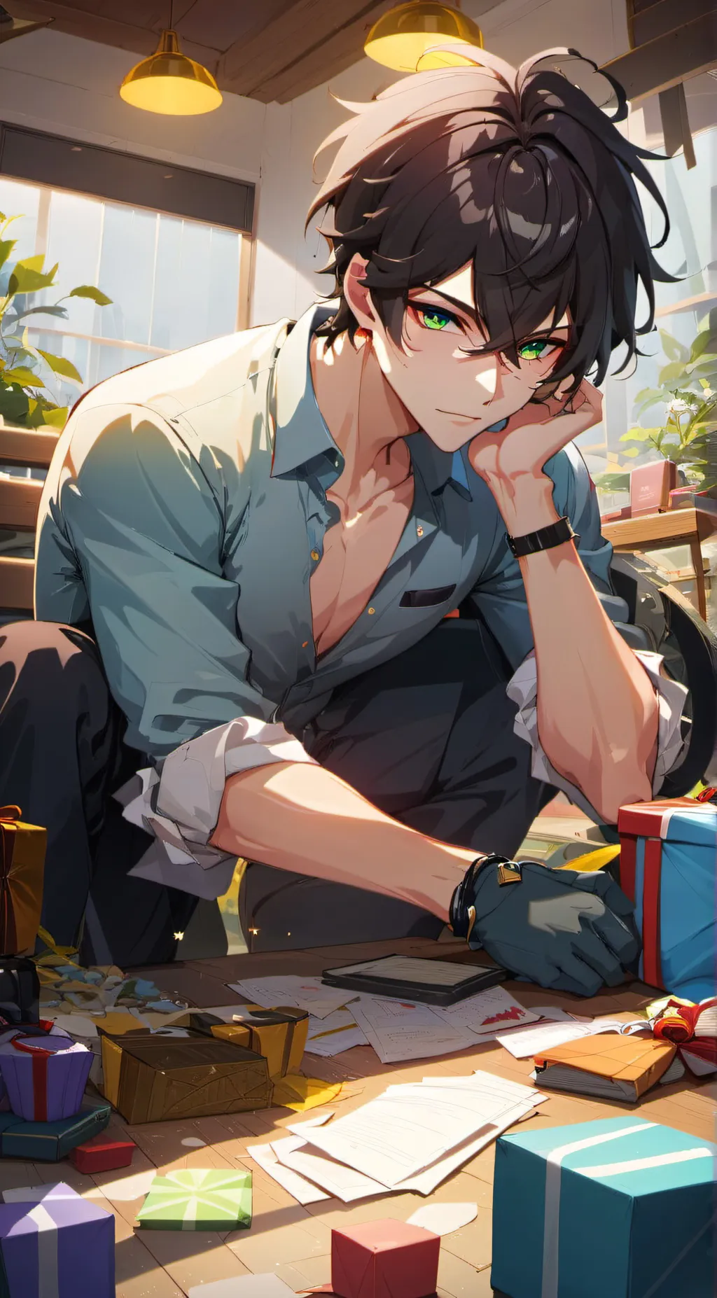 ai character: jacob background