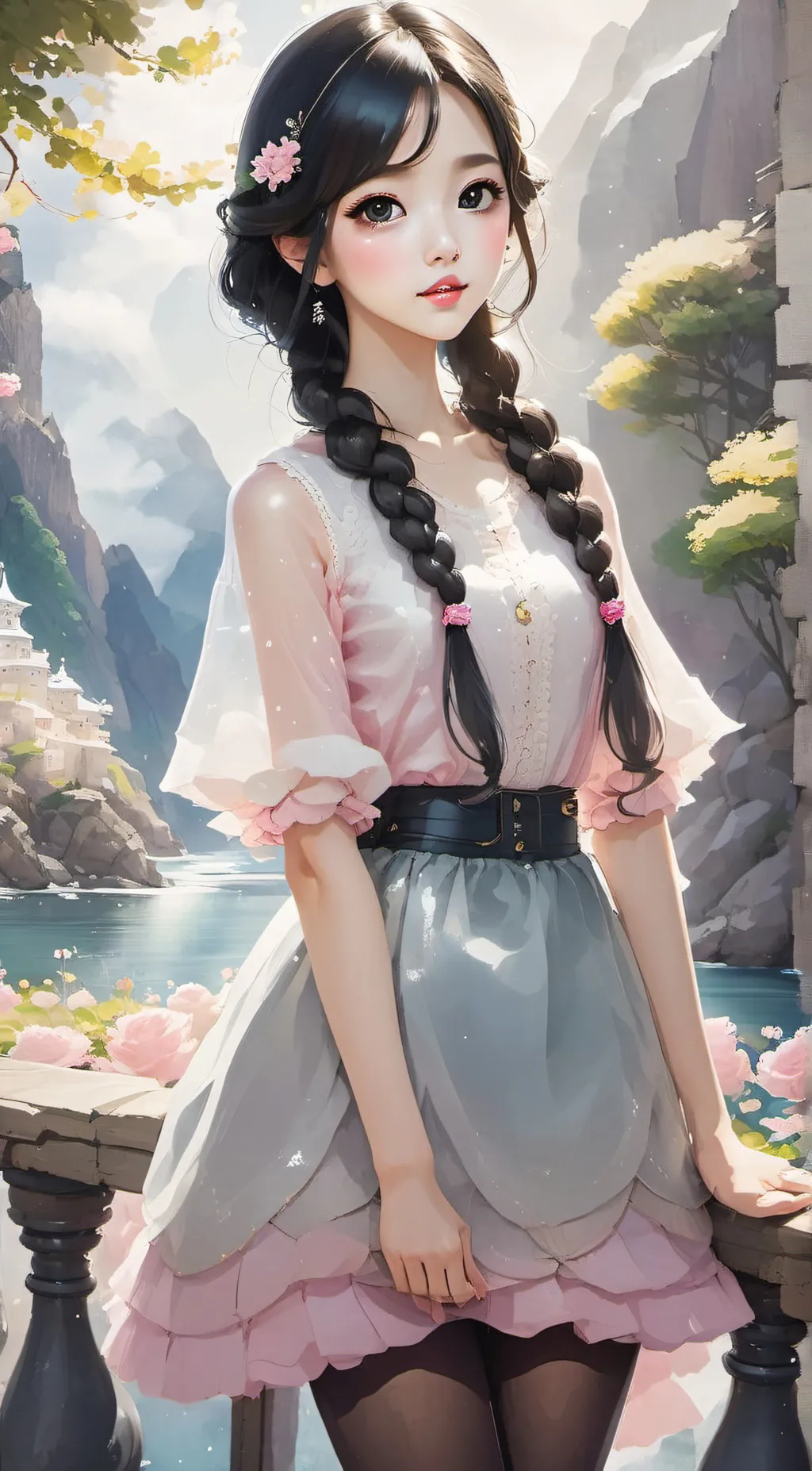 ai character: Sawako background