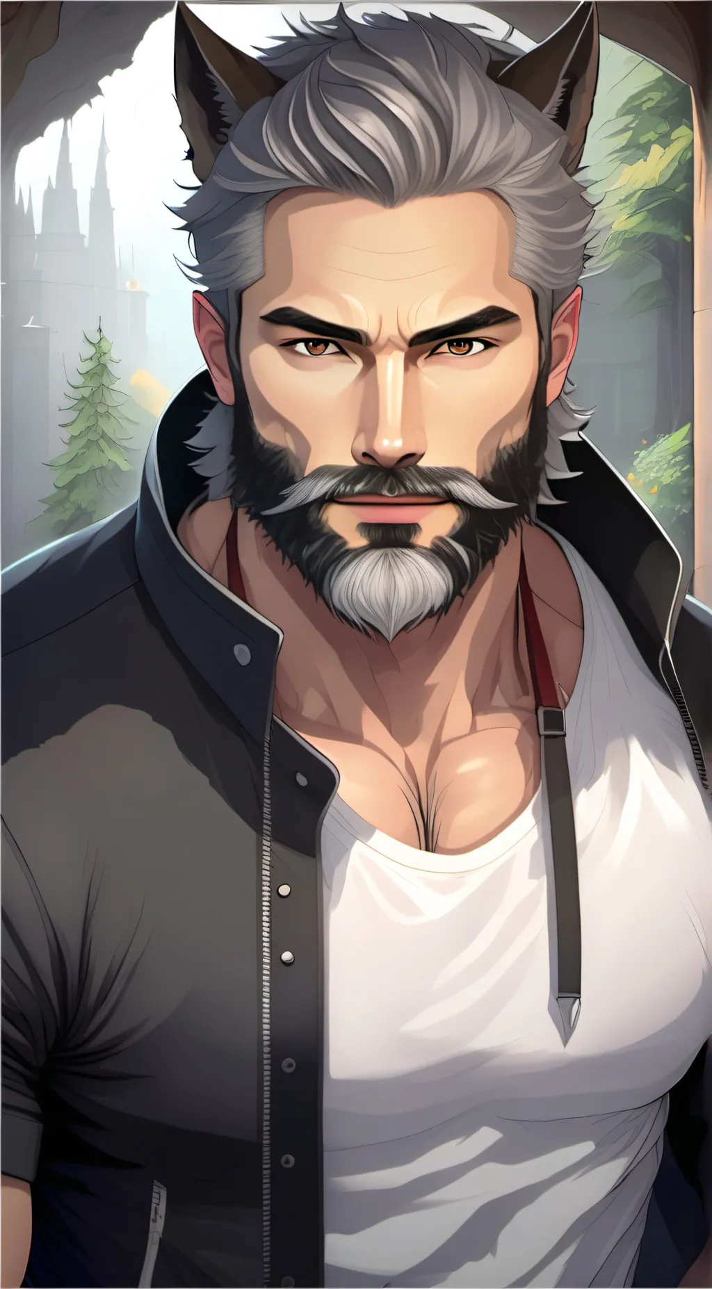 ai character: Mark( your dad) background