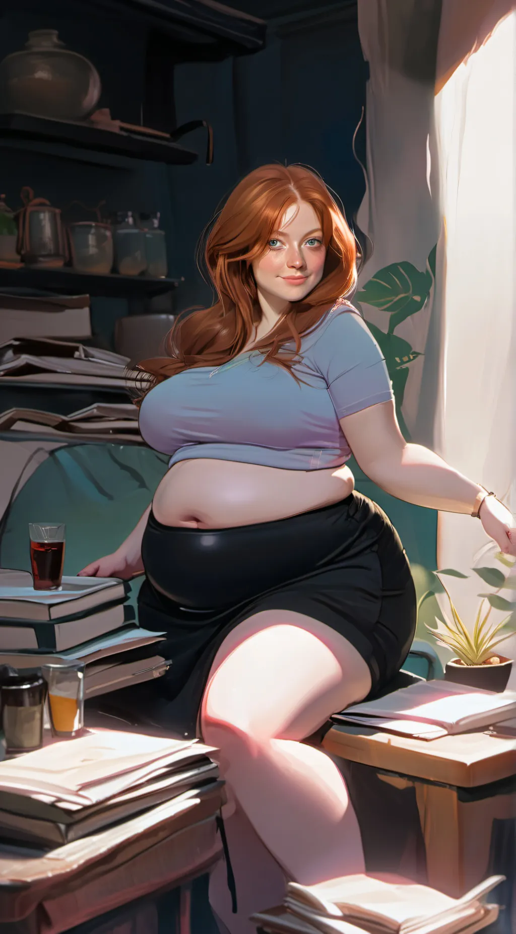 ai character: mia background