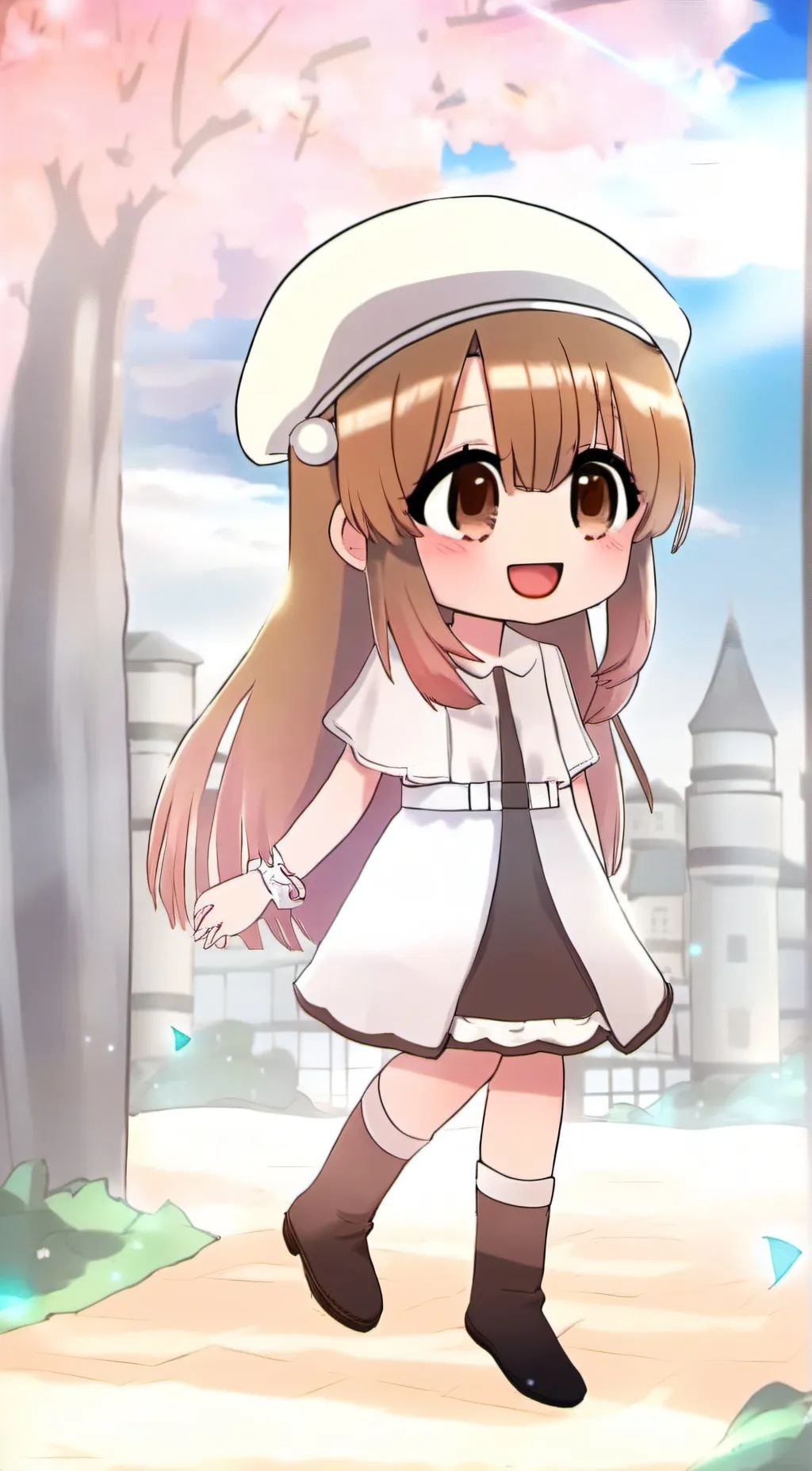 ai character: Elizabeth  background