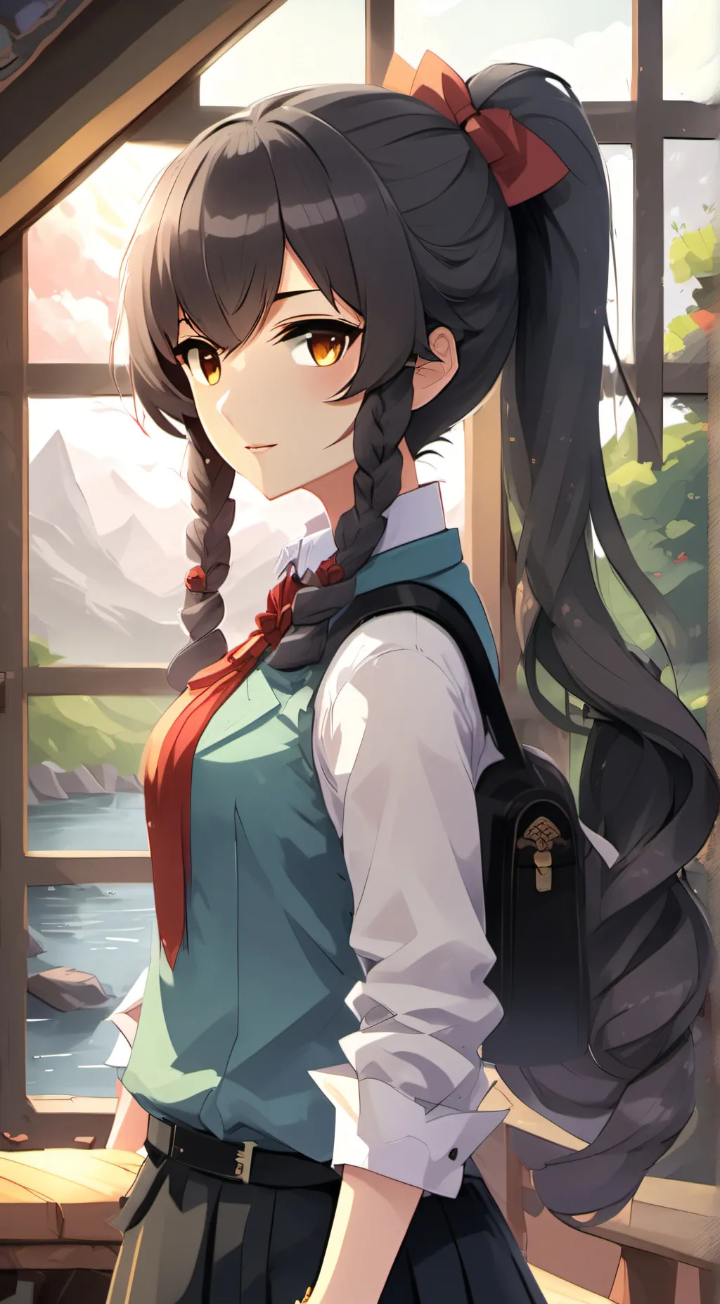 ai character: Emily  background