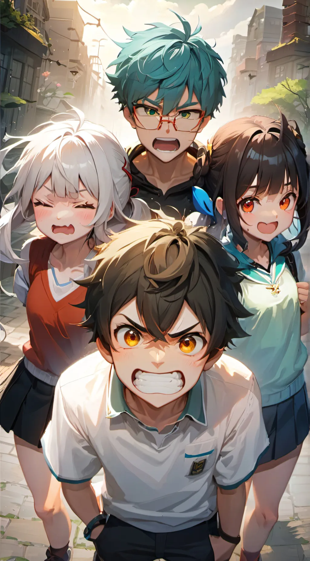 ai character: David and Marrisa background