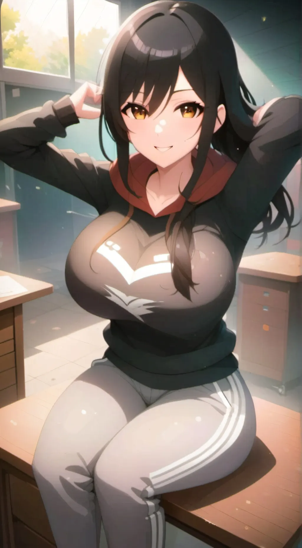 ai character: Casie background