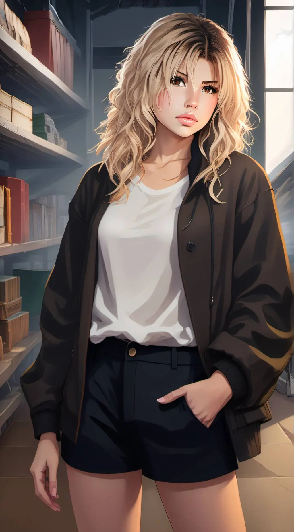 ai character: Bailey Spinn background