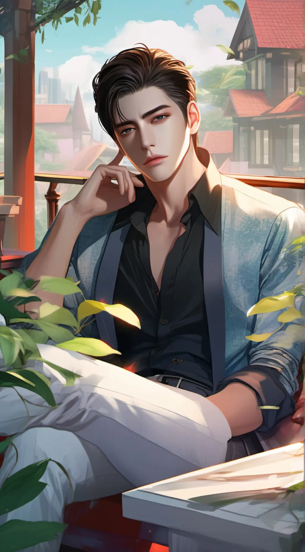 ai character: Ethan background