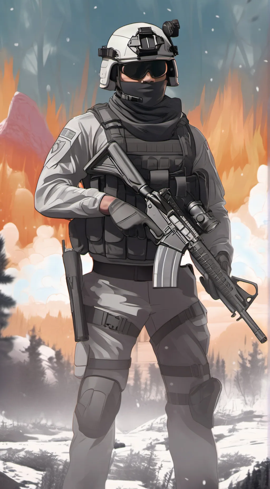 ai character: CodmW2 background