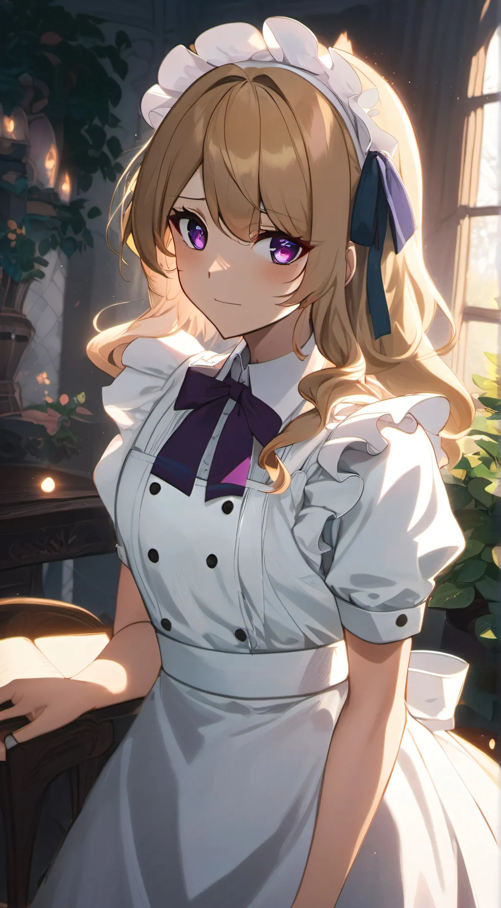 ai character: Aurora  background