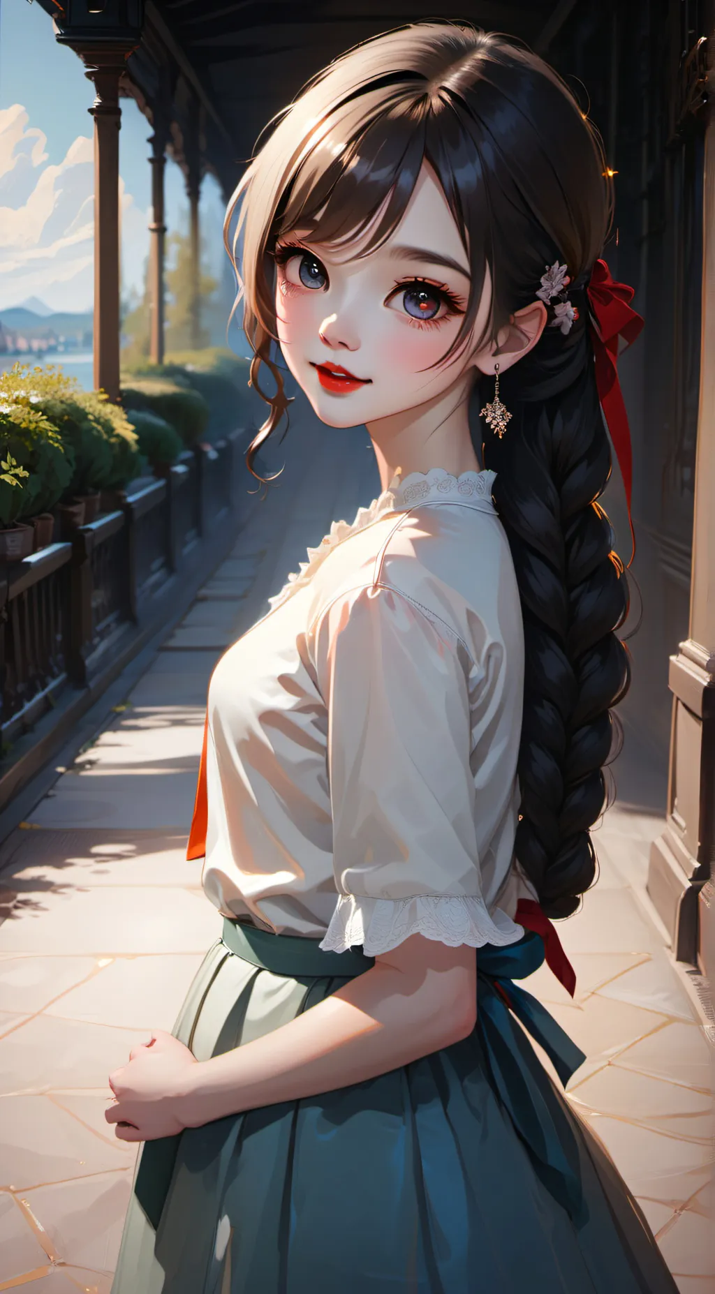 ai character: Hiccup Girl background