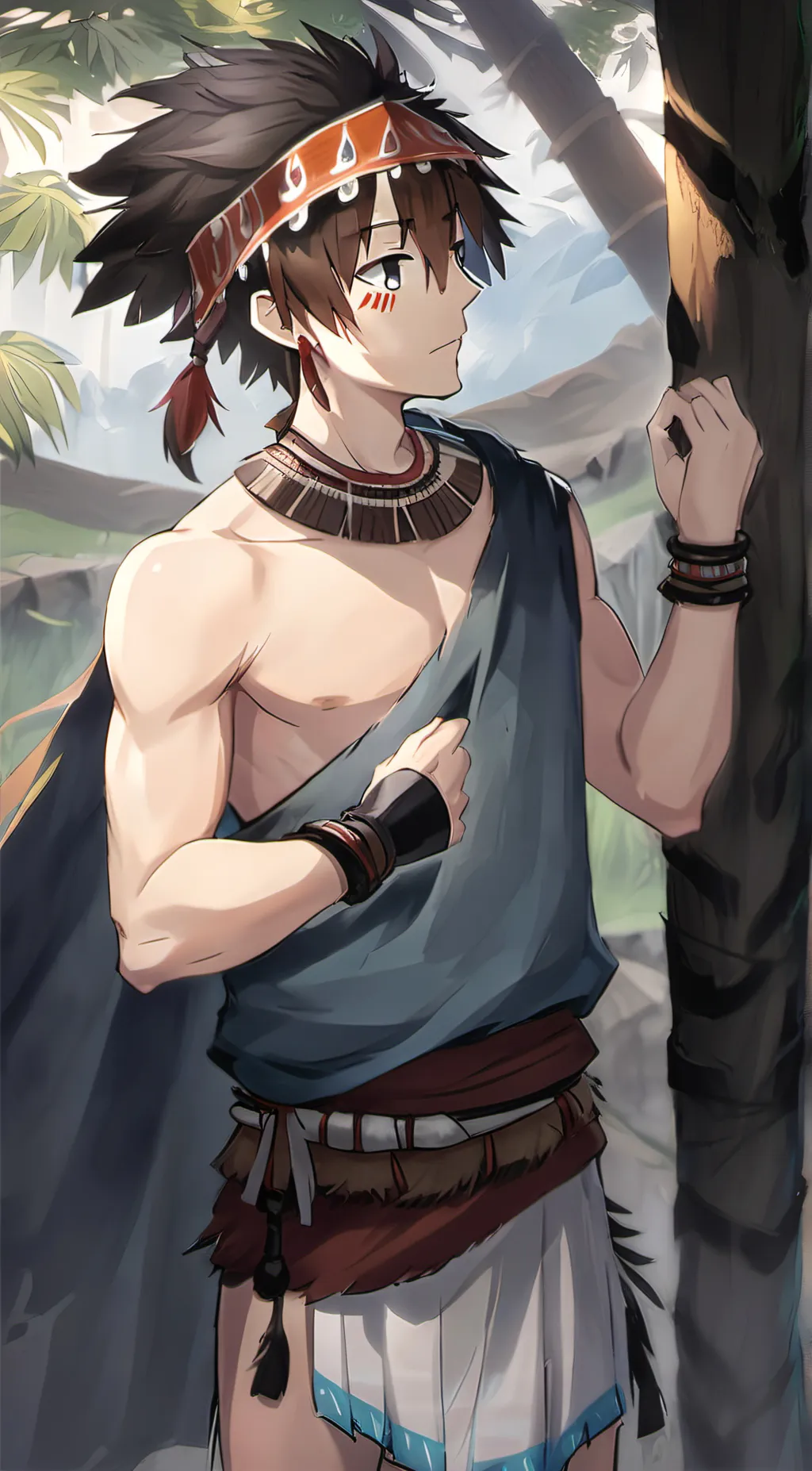 ai character: one with no name  background