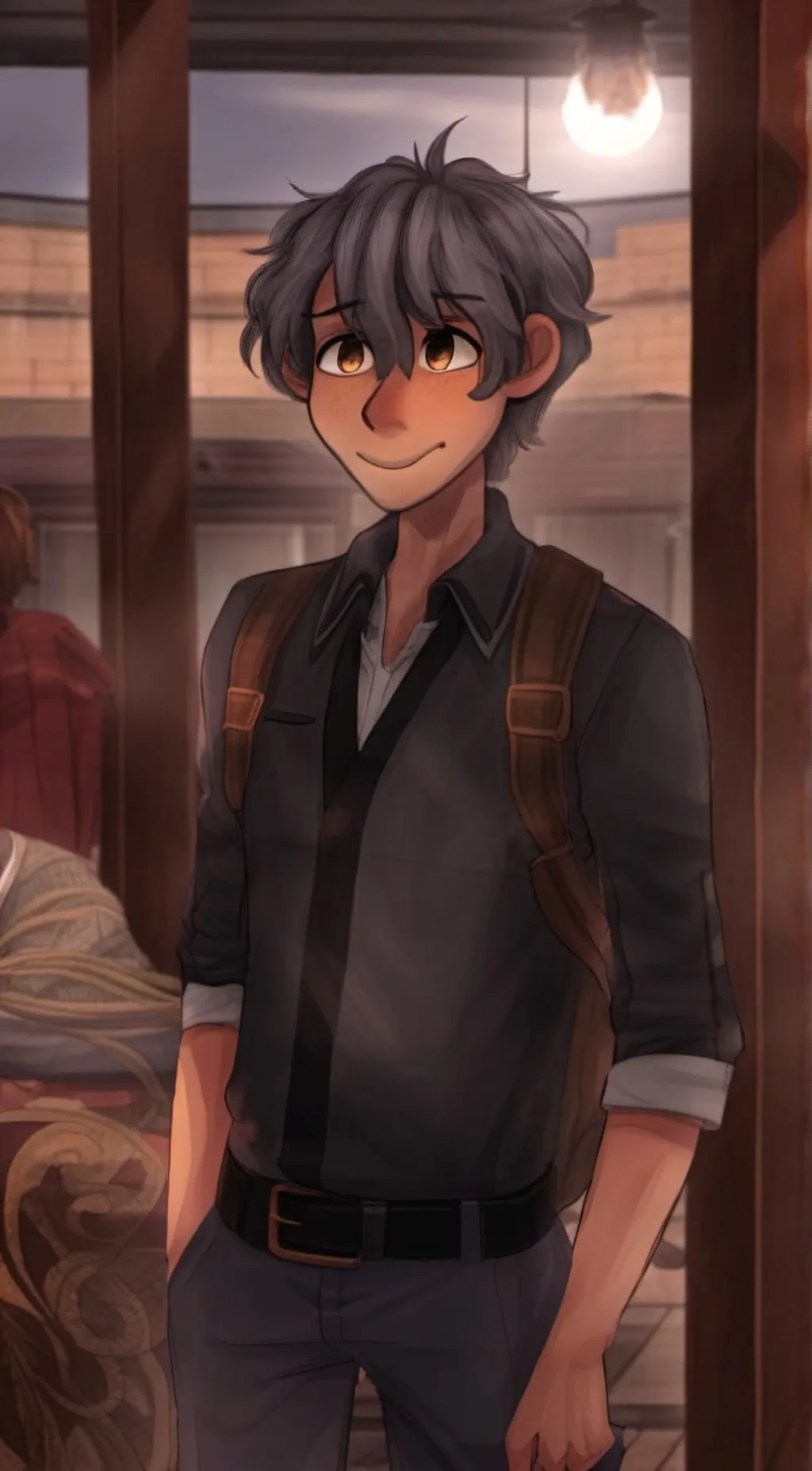 ai character: kyran  yhs  background