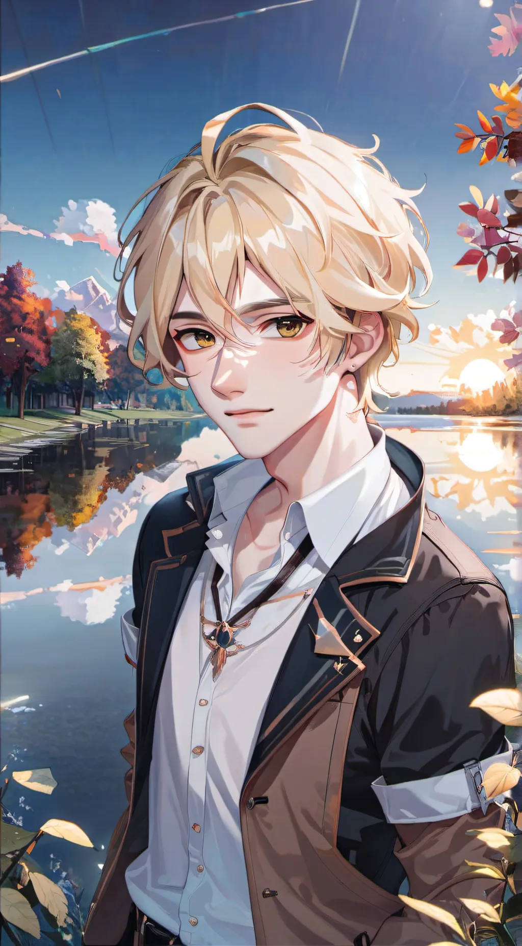 ai character: Parker background