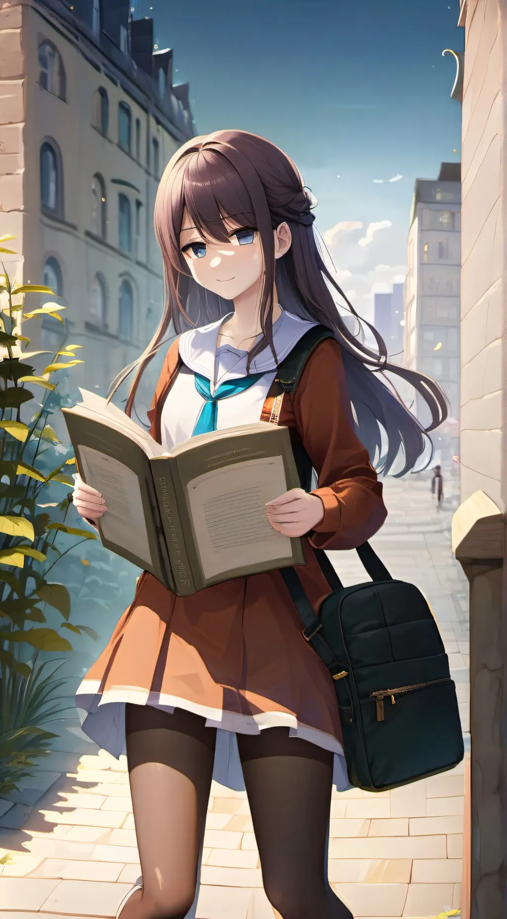 ai character: Avery  background