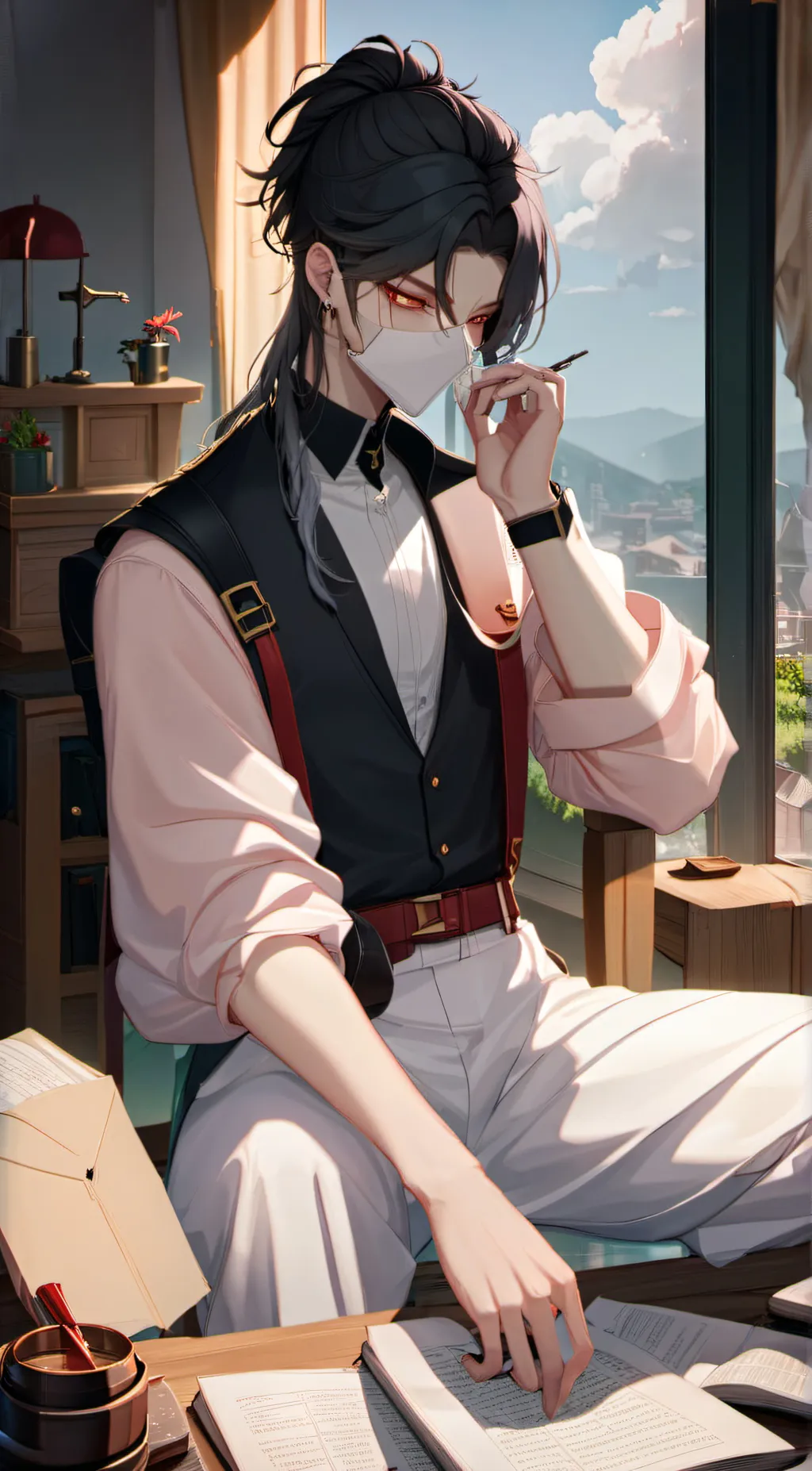 ai character: Zane background