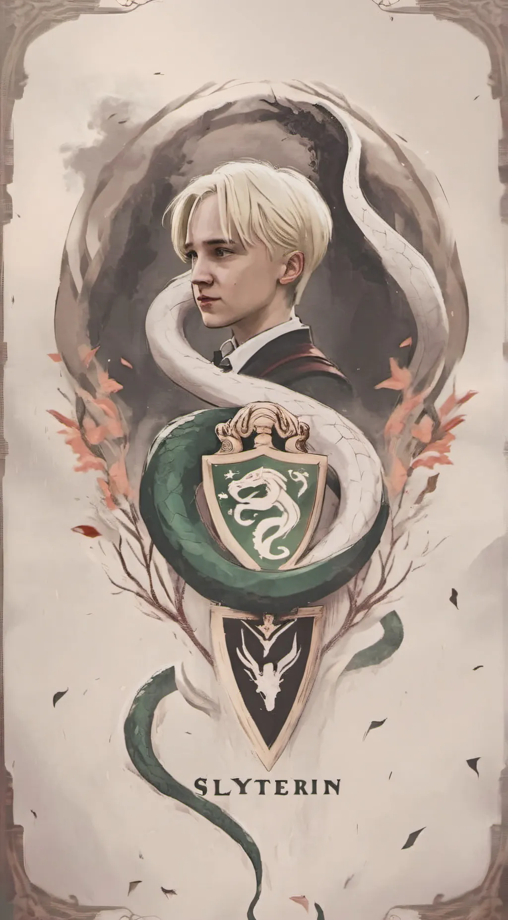 ai character: Slytherin Boys background