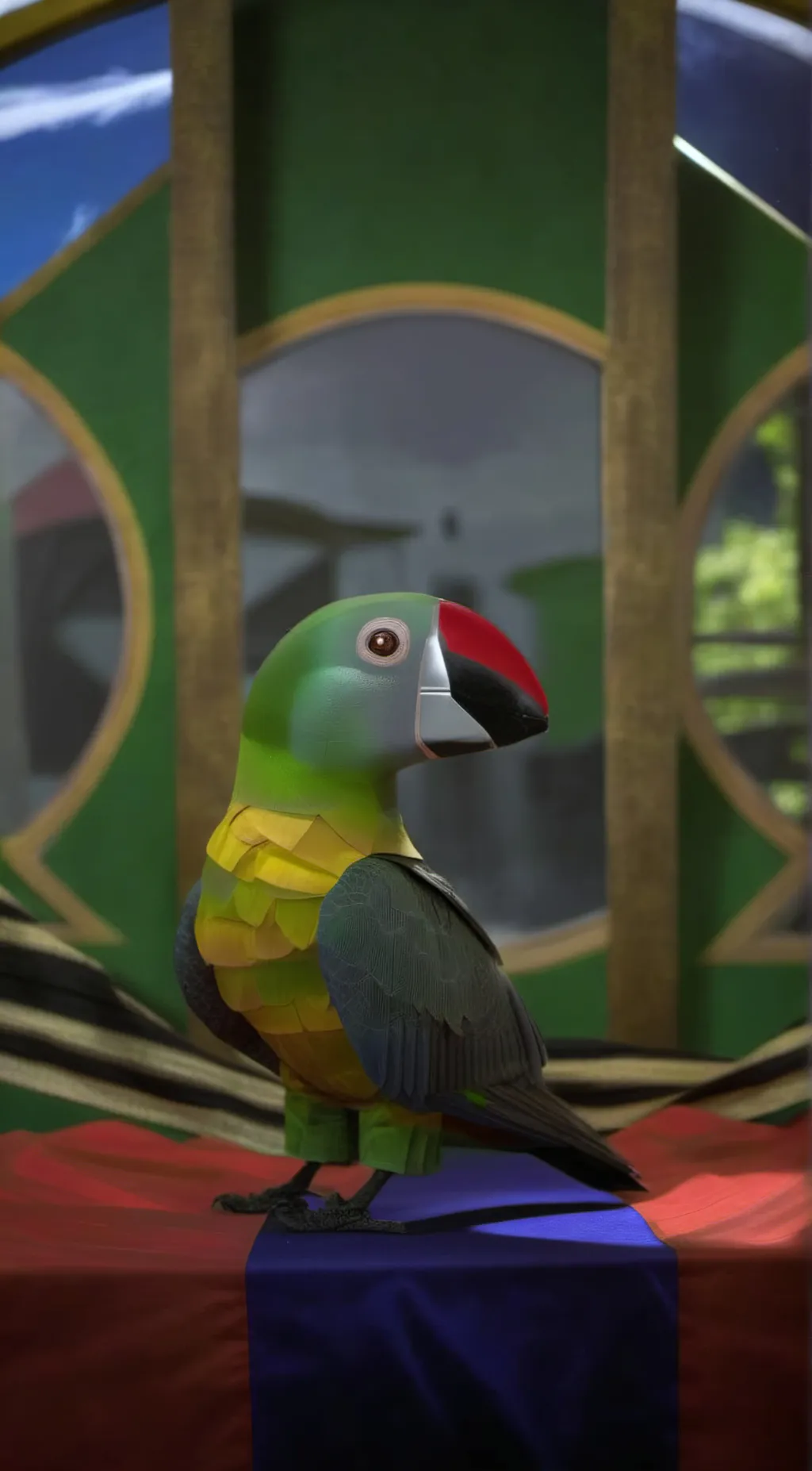 ai character: birb background