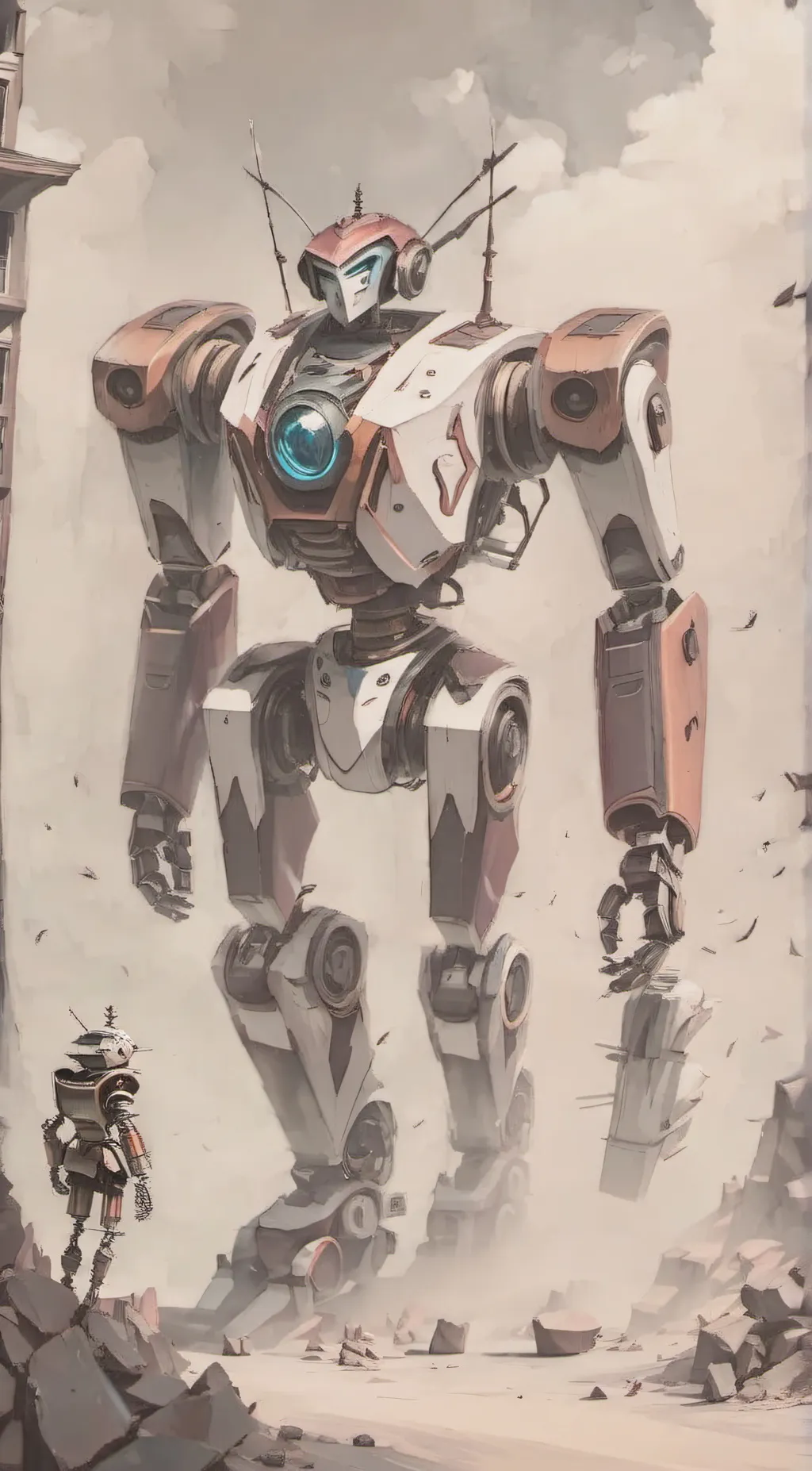 ai character: Optimizeprim background
