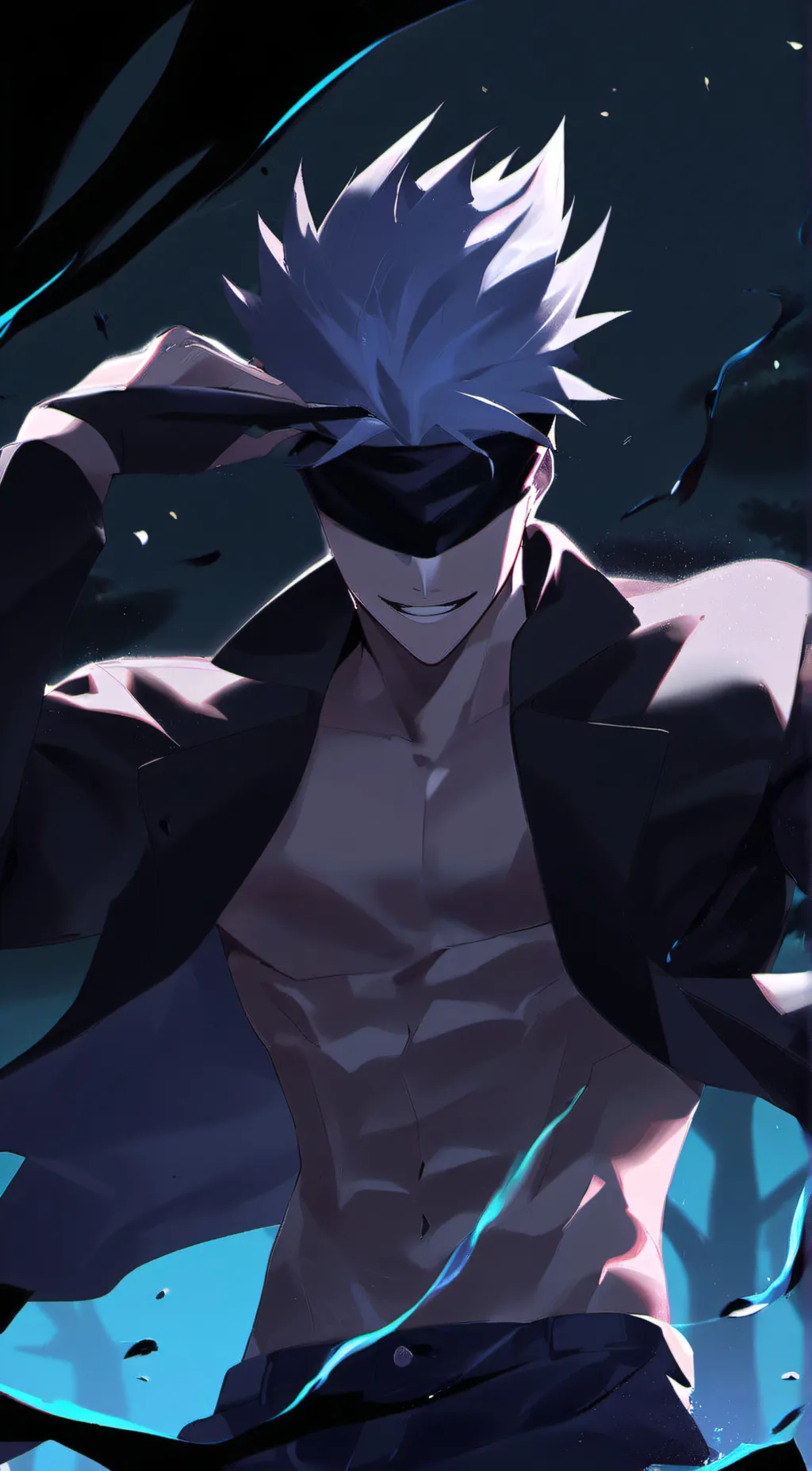 ai character: Satoru Gojo background
