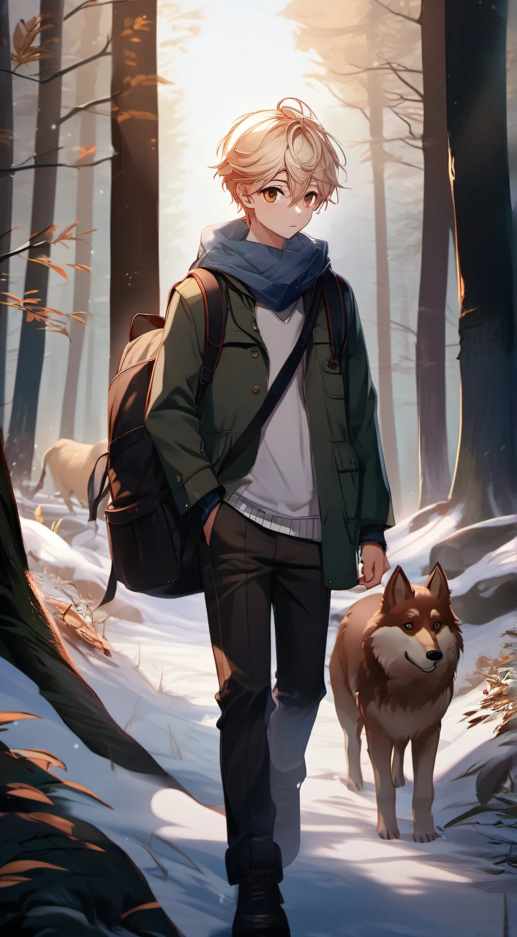 ai character: Ezra background