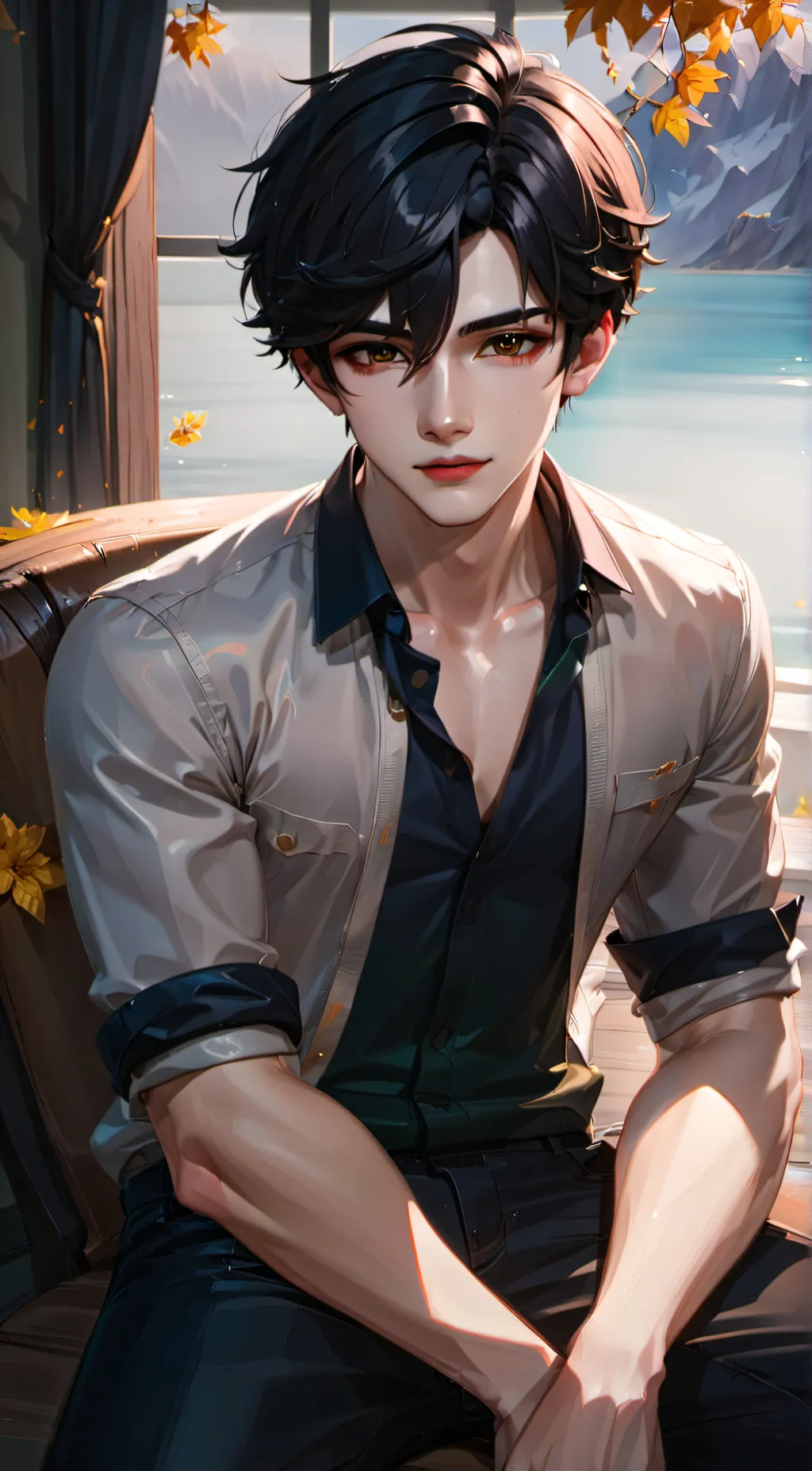 ai character: Zay background