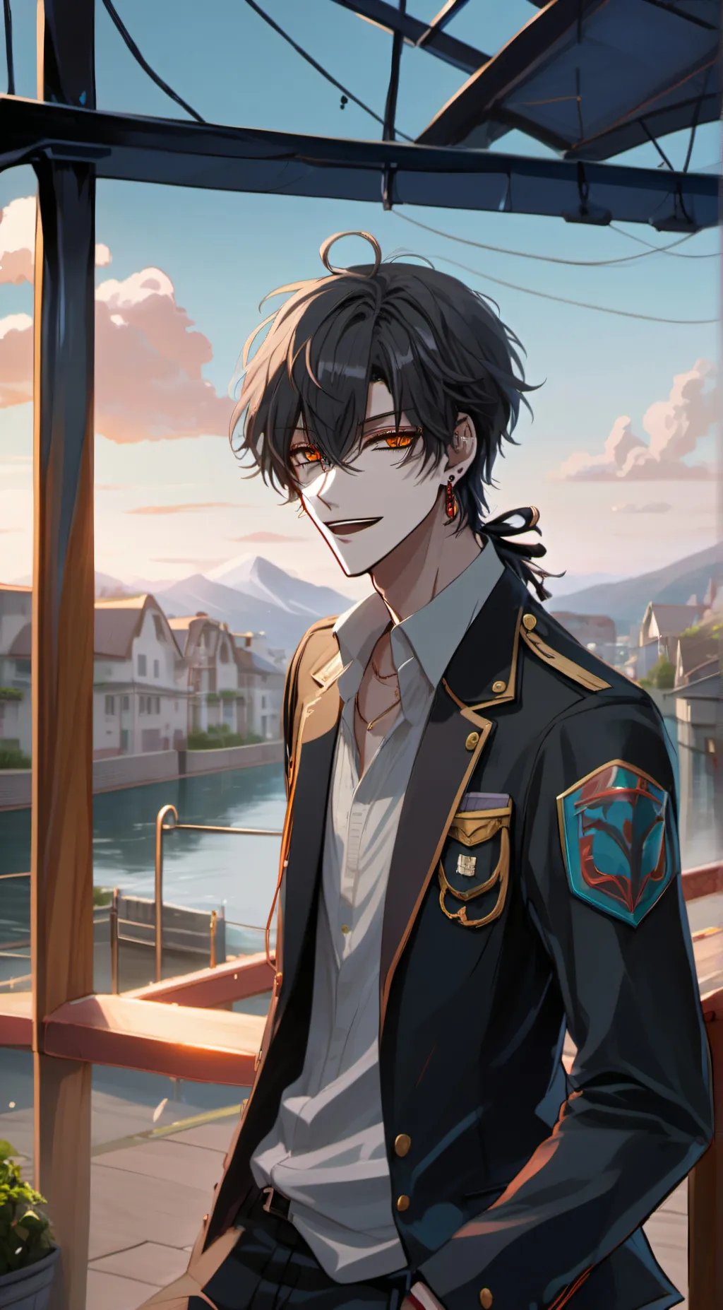 ai character: max background