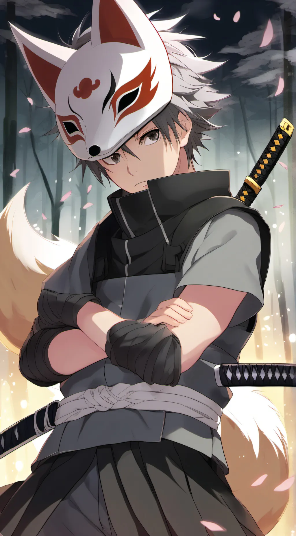 ai character: Ino Akatsuki  background