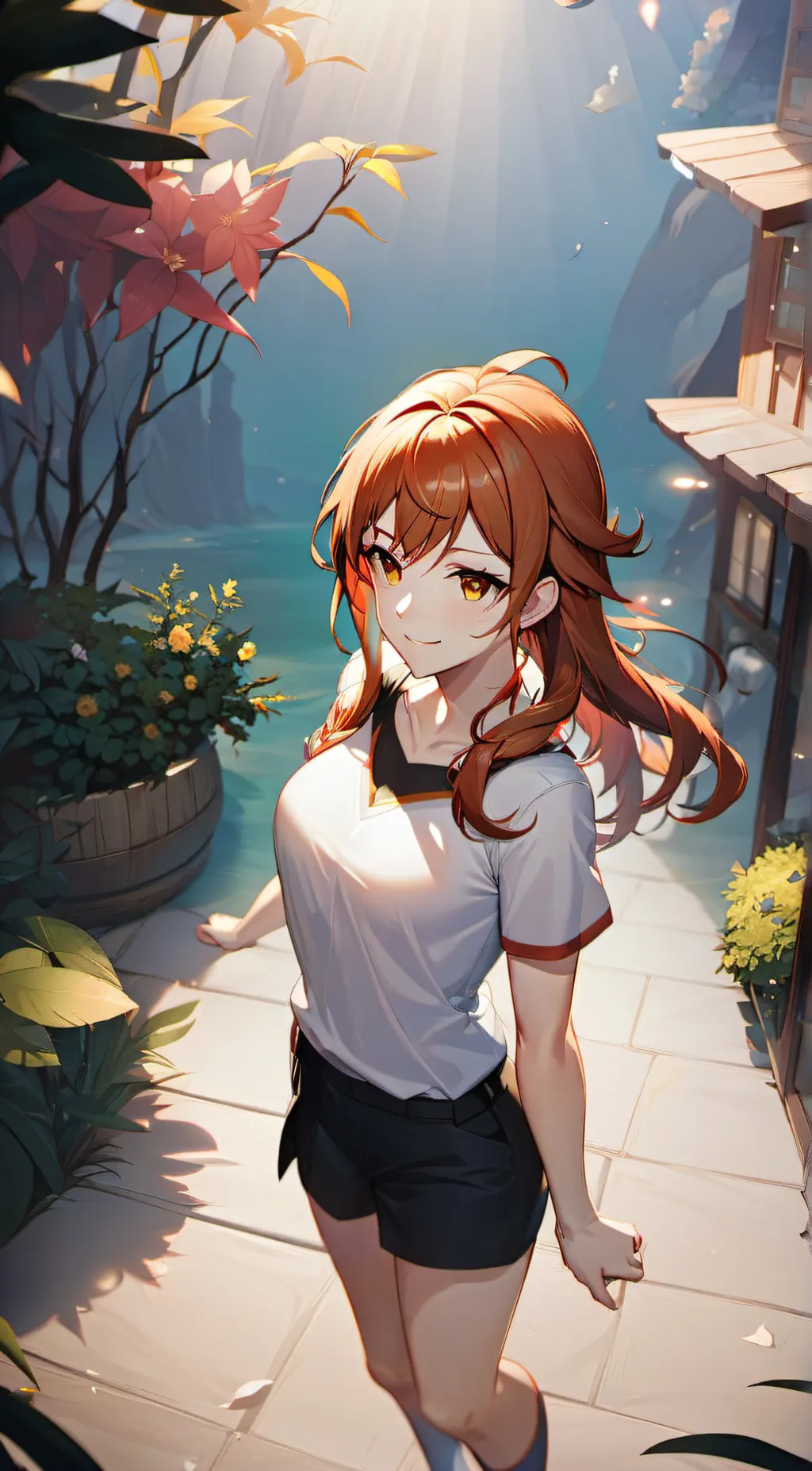 ai character: Rose  background