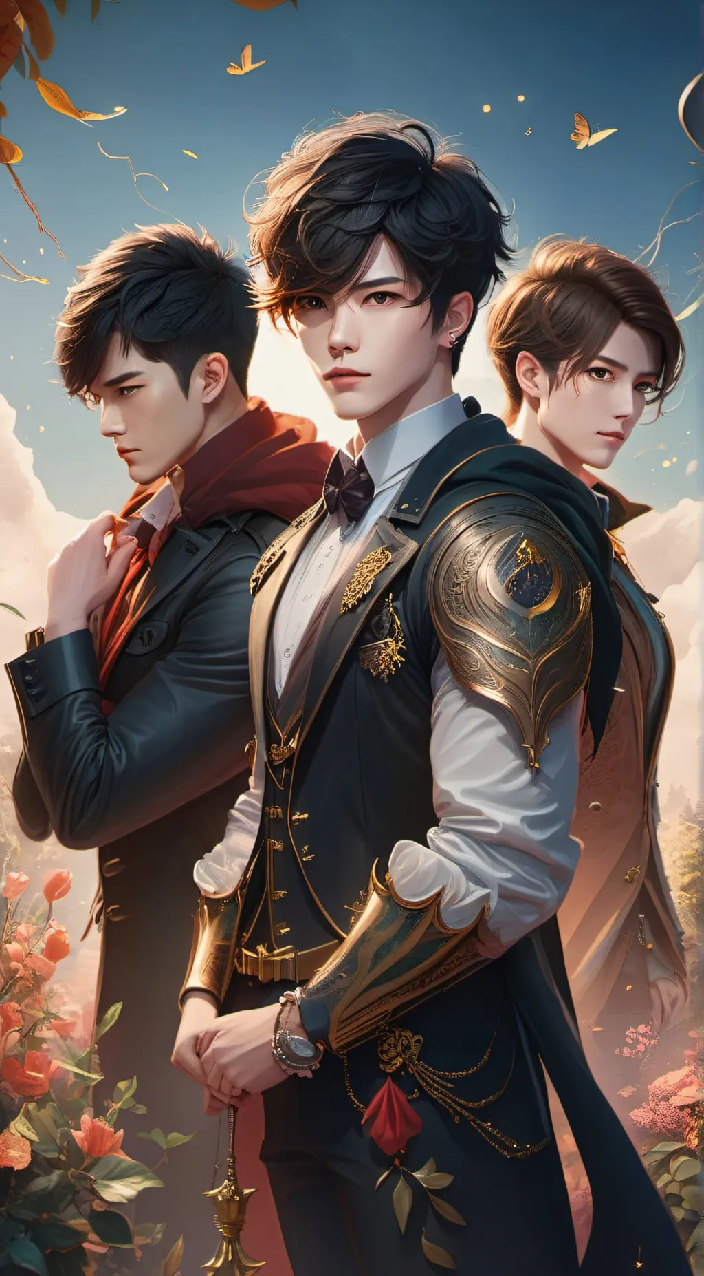 ai character: Idk make up the nm background