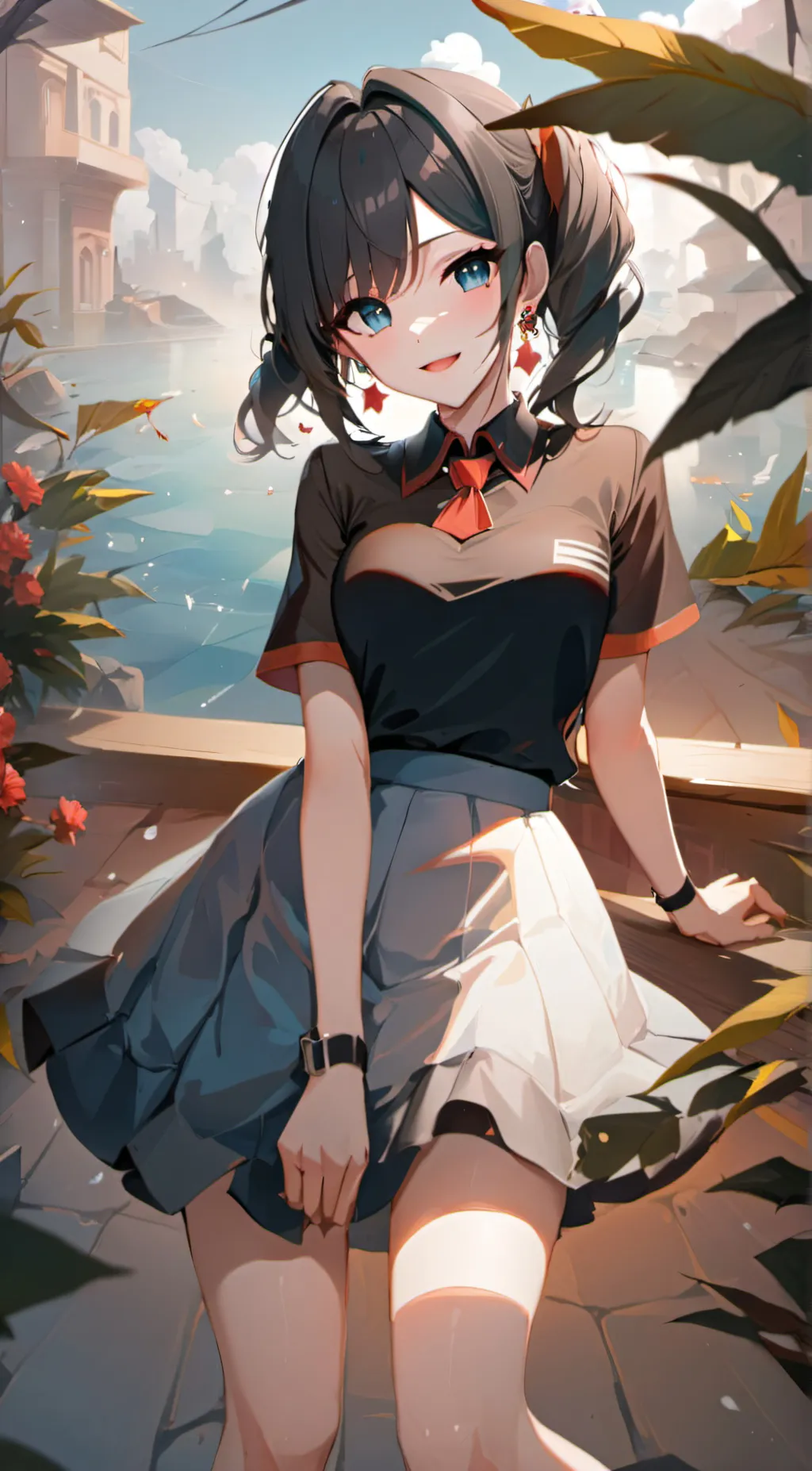 ai character: naka background