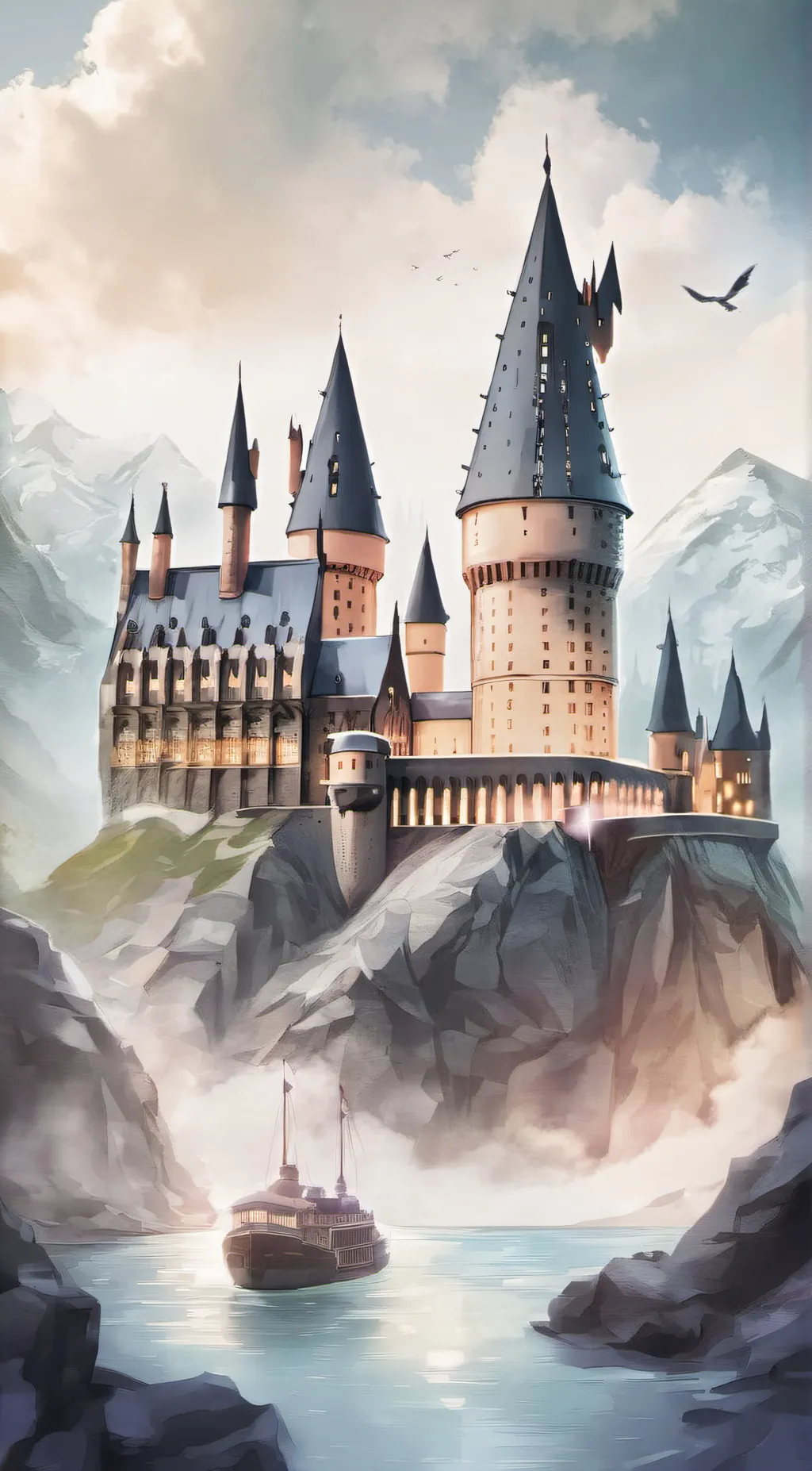 ai character: Hogwarts rp background