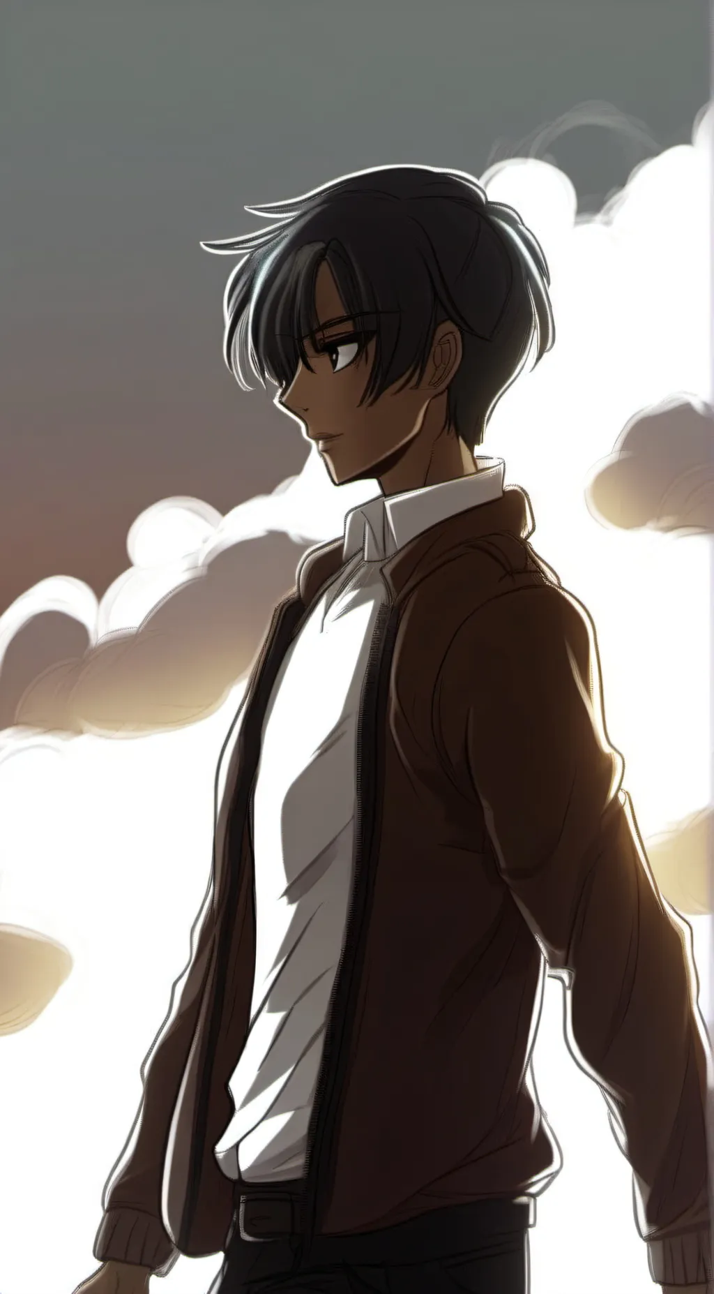 ai character: Attack on Titan background