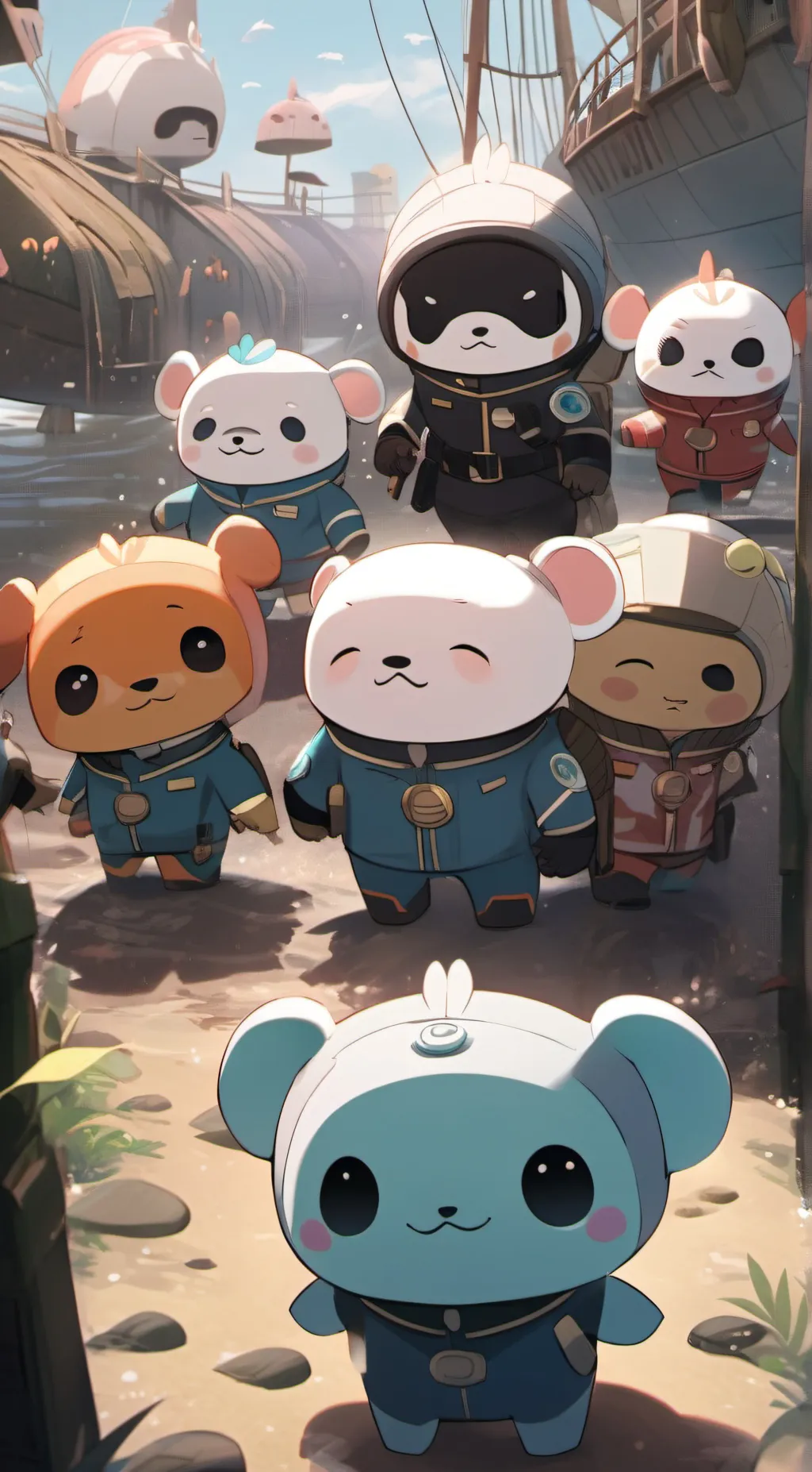 ai character: New octonaut (you) background