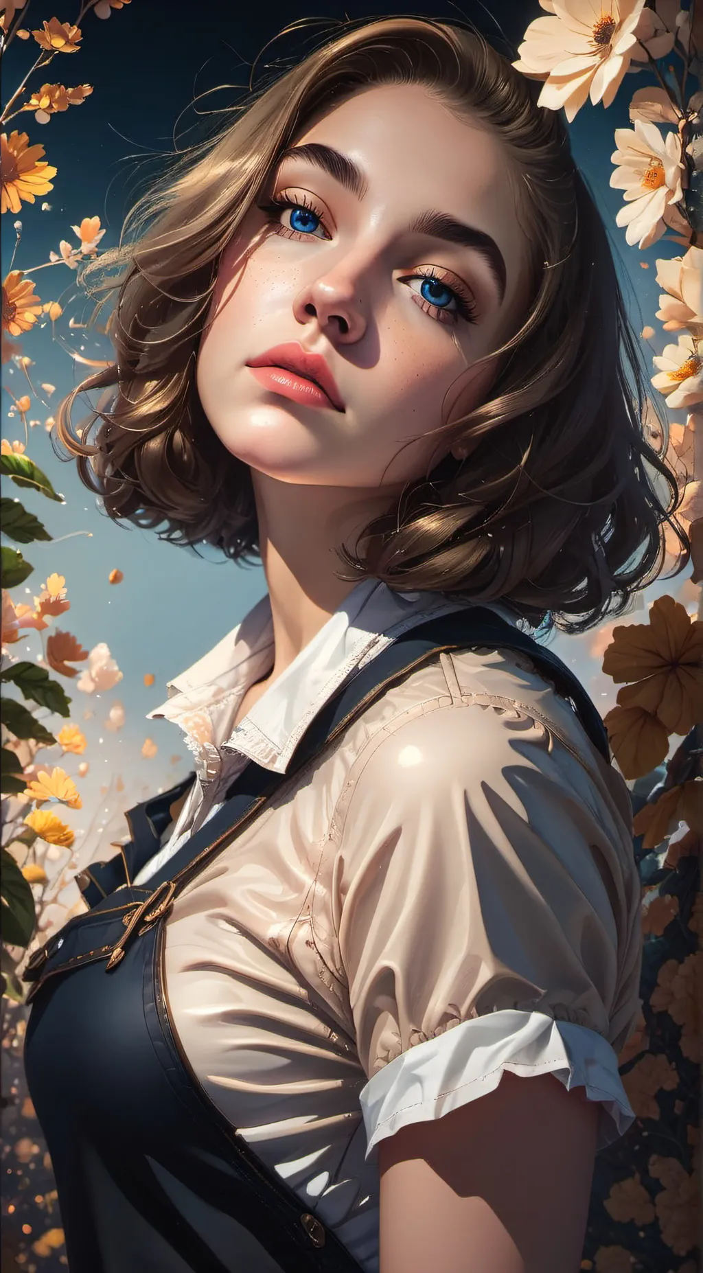 ai character: Romana background