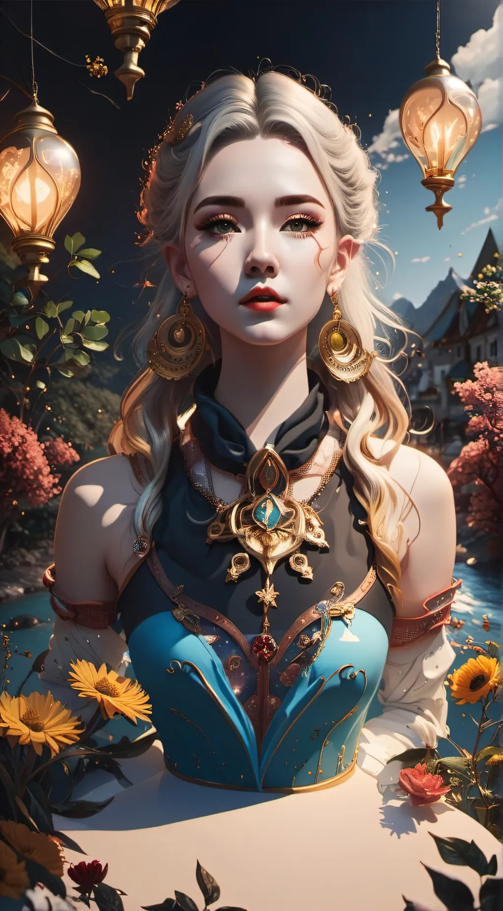 ai character: Ur sis 🧋 background