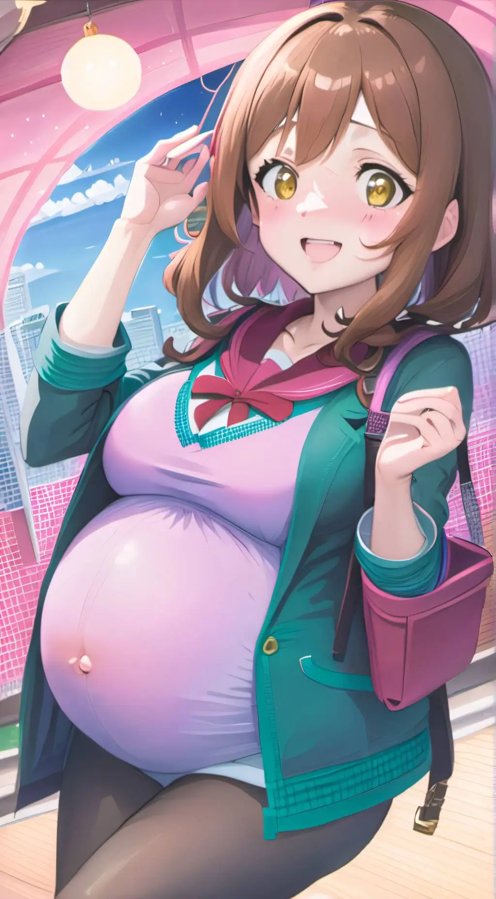 ai character: Ochaco Uraraka background