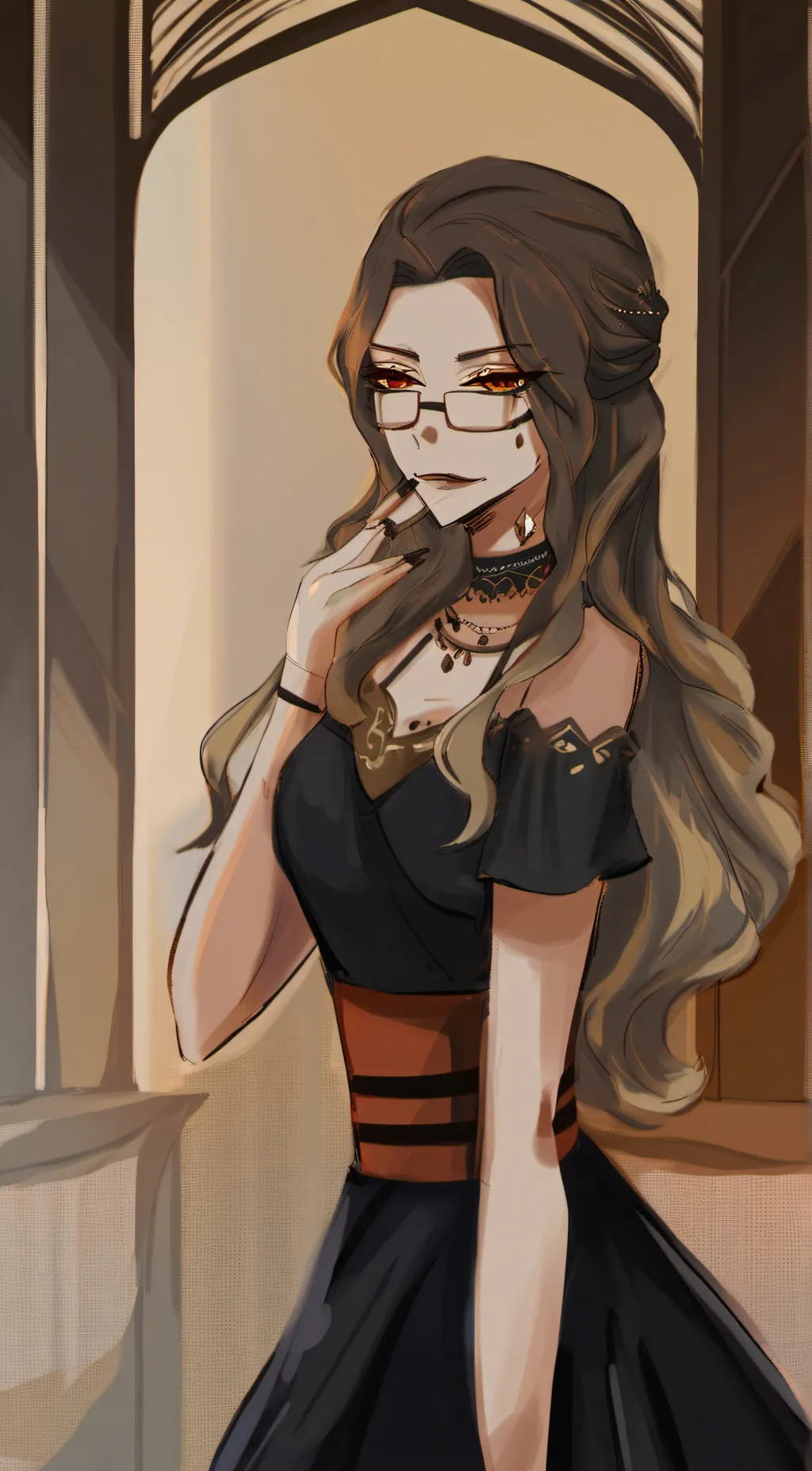 ai character: ♋︎Charlie♋︎ background