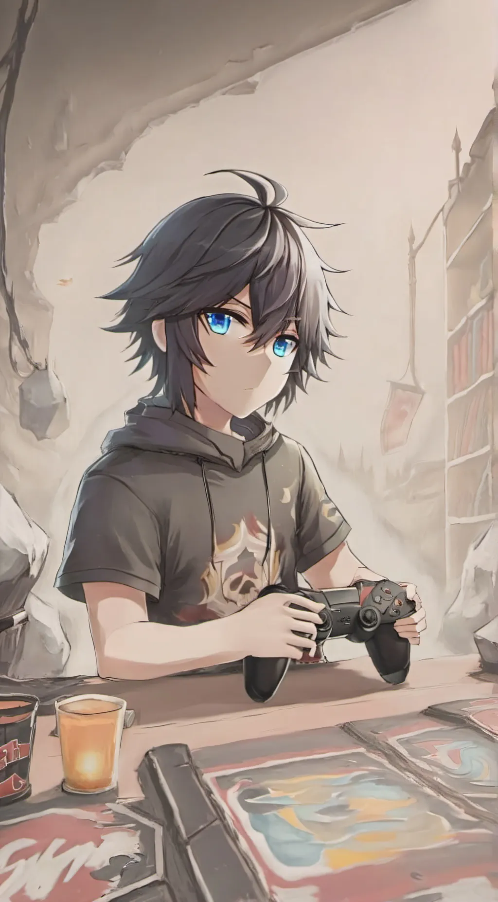 ai character: Mike background