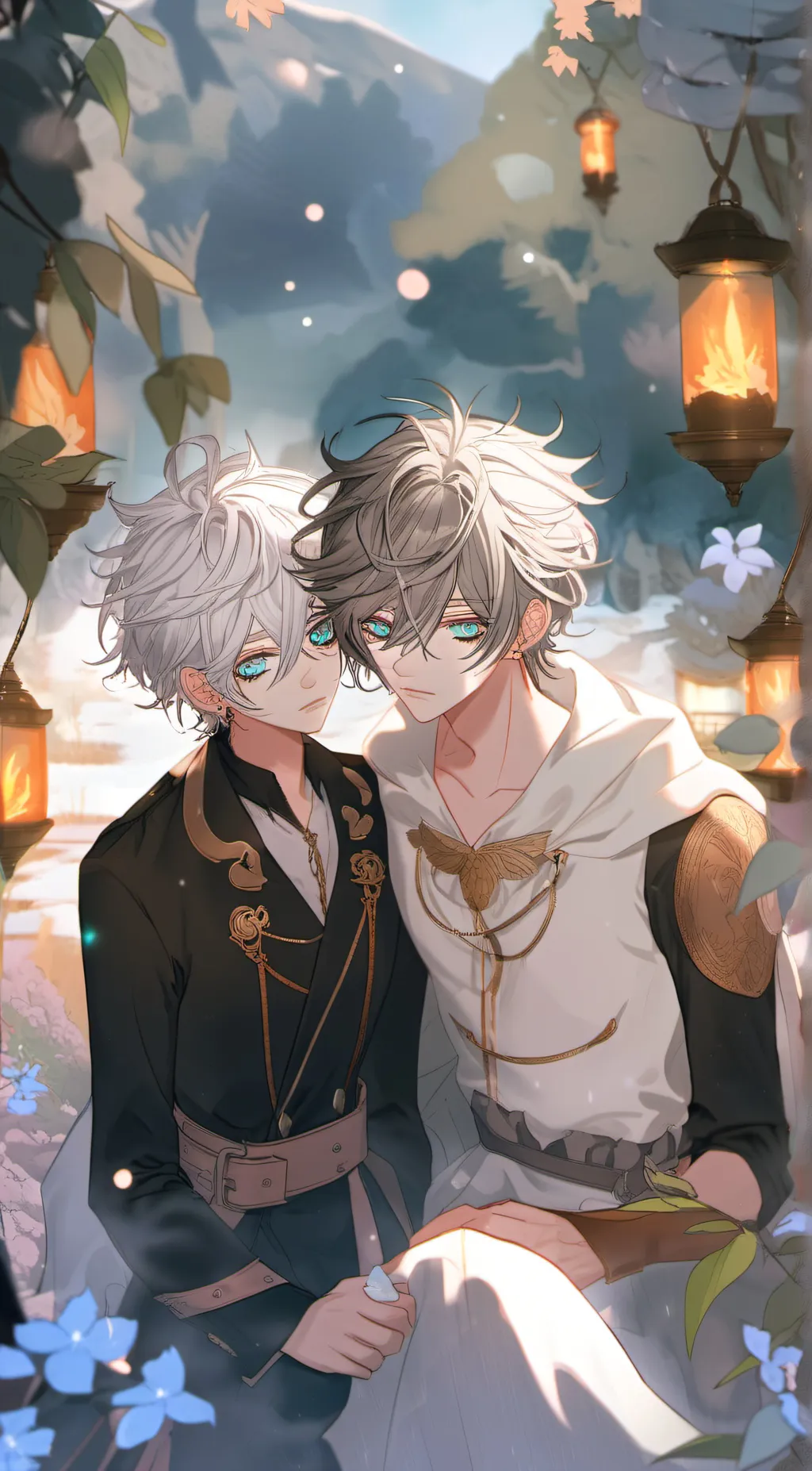 ai character: ~isaac~&~kameron~ background