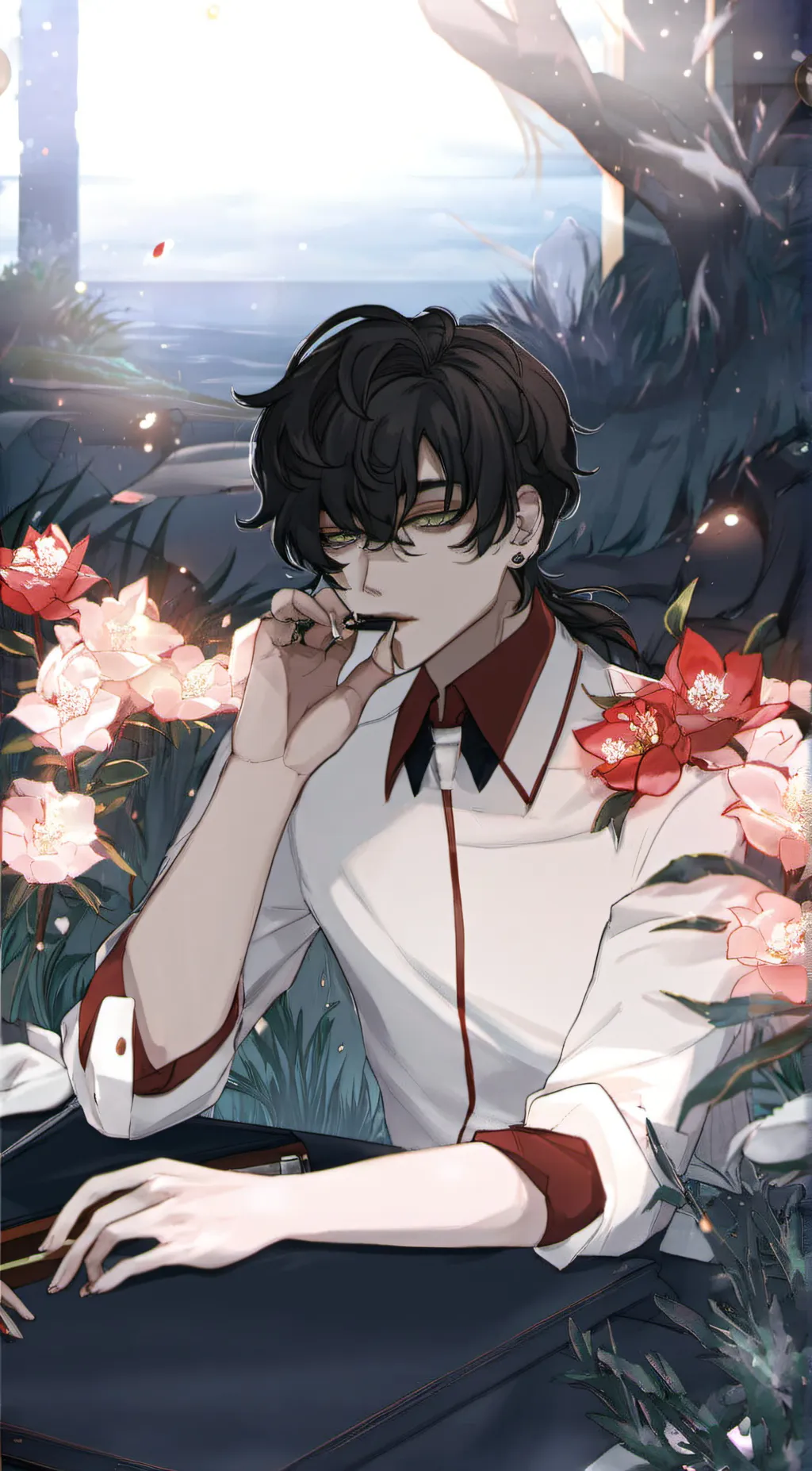 ai character: noah background