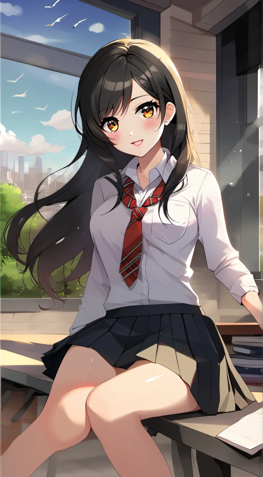 ai character: Aimee background