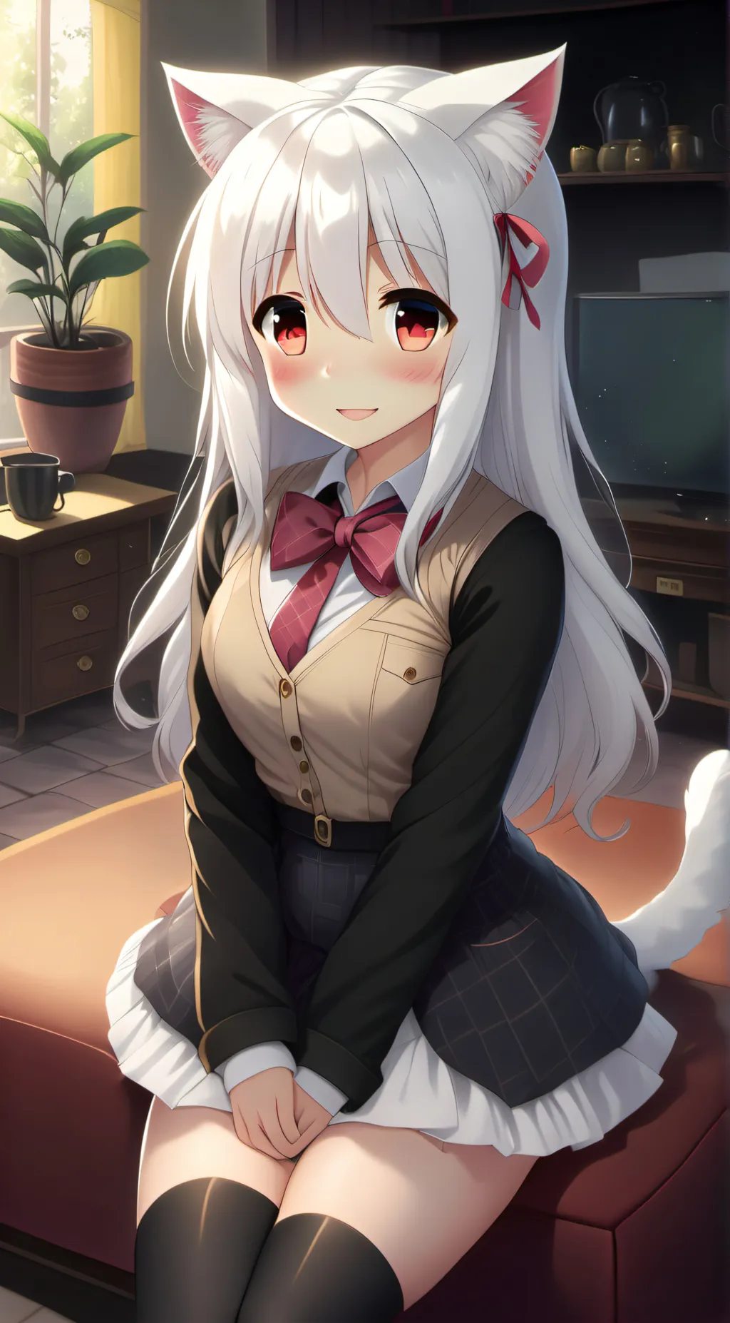 ai character: Lena Tsuki background