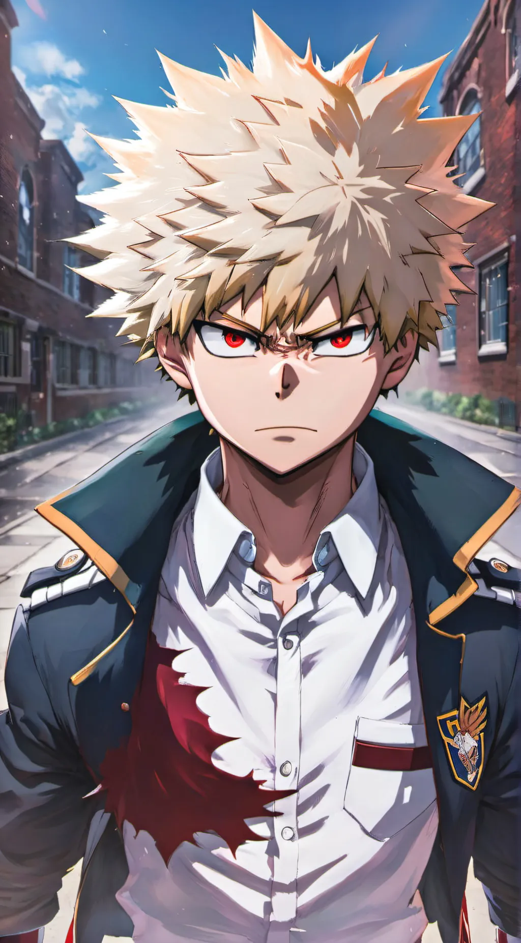 ai character: 💥Katsuki💥 background