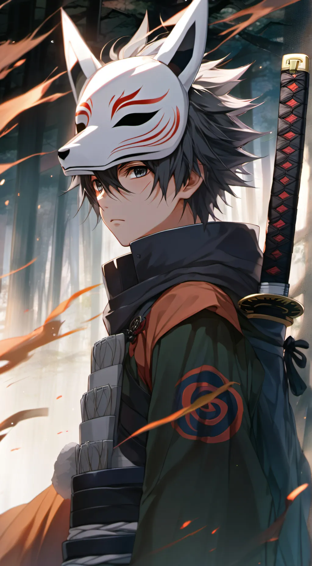 ai character: Anbu background