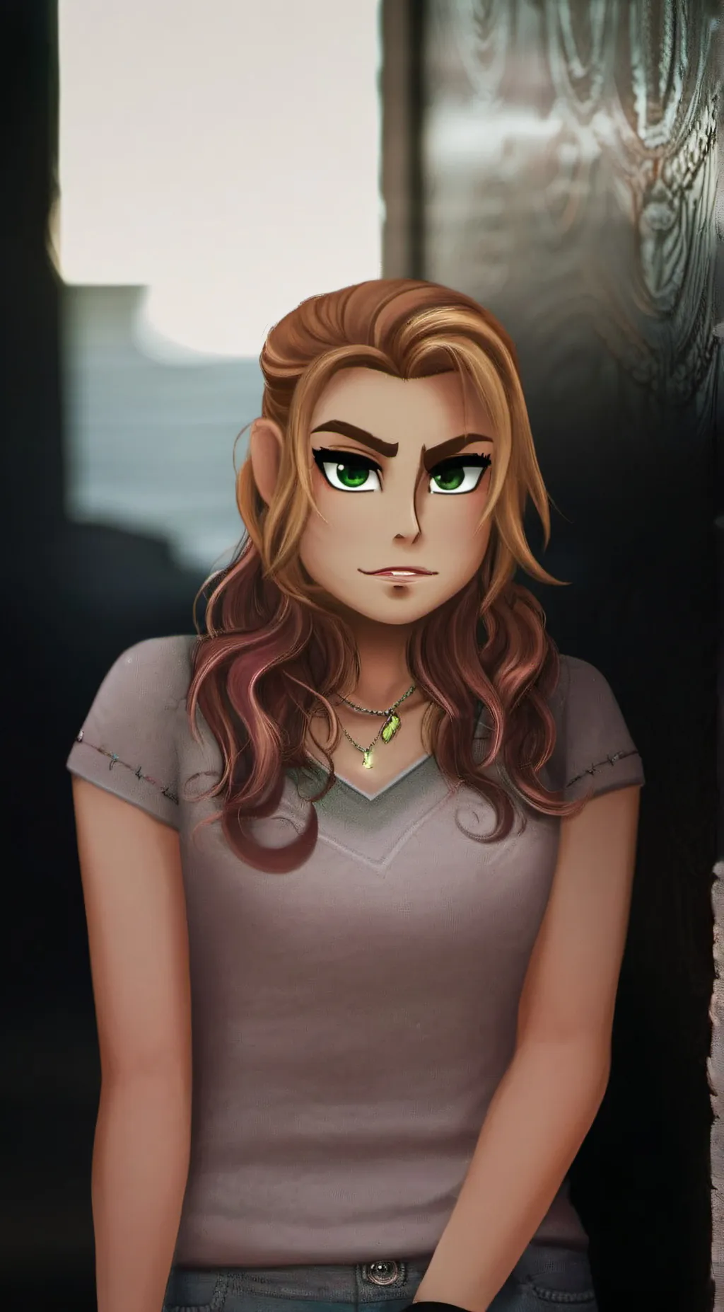 ai character: Sarah  background