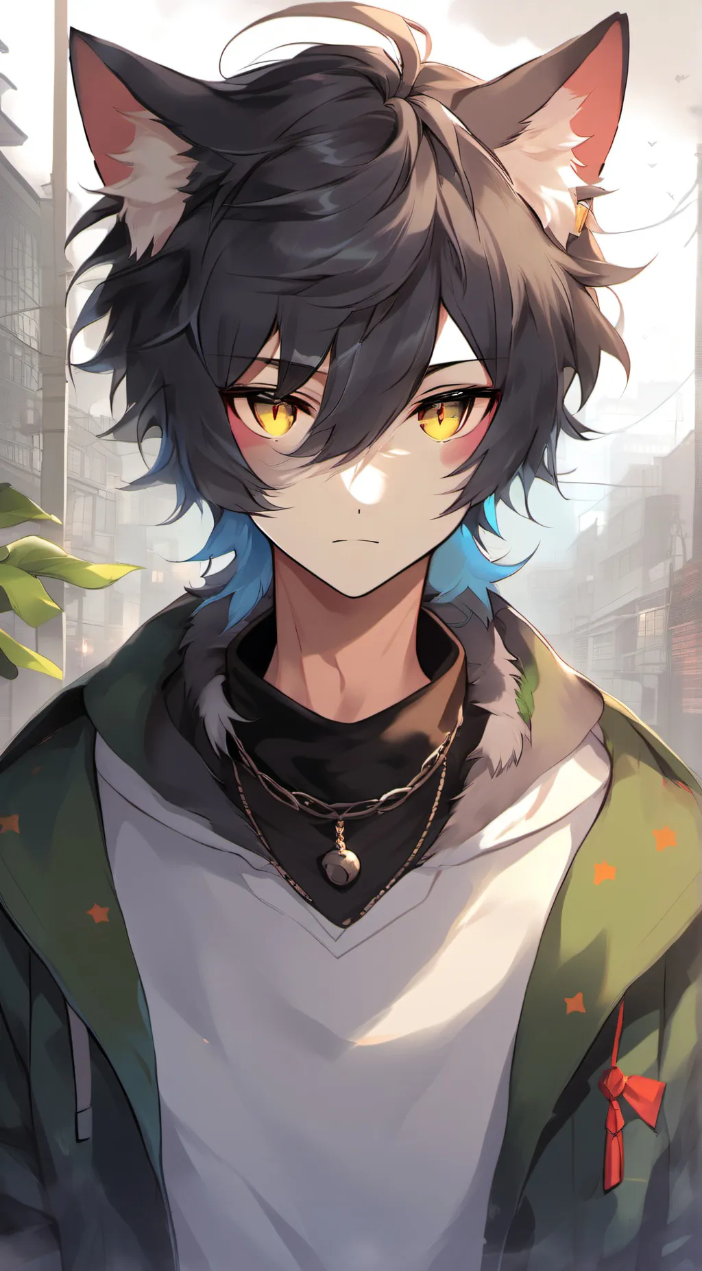 ai character: cody  background