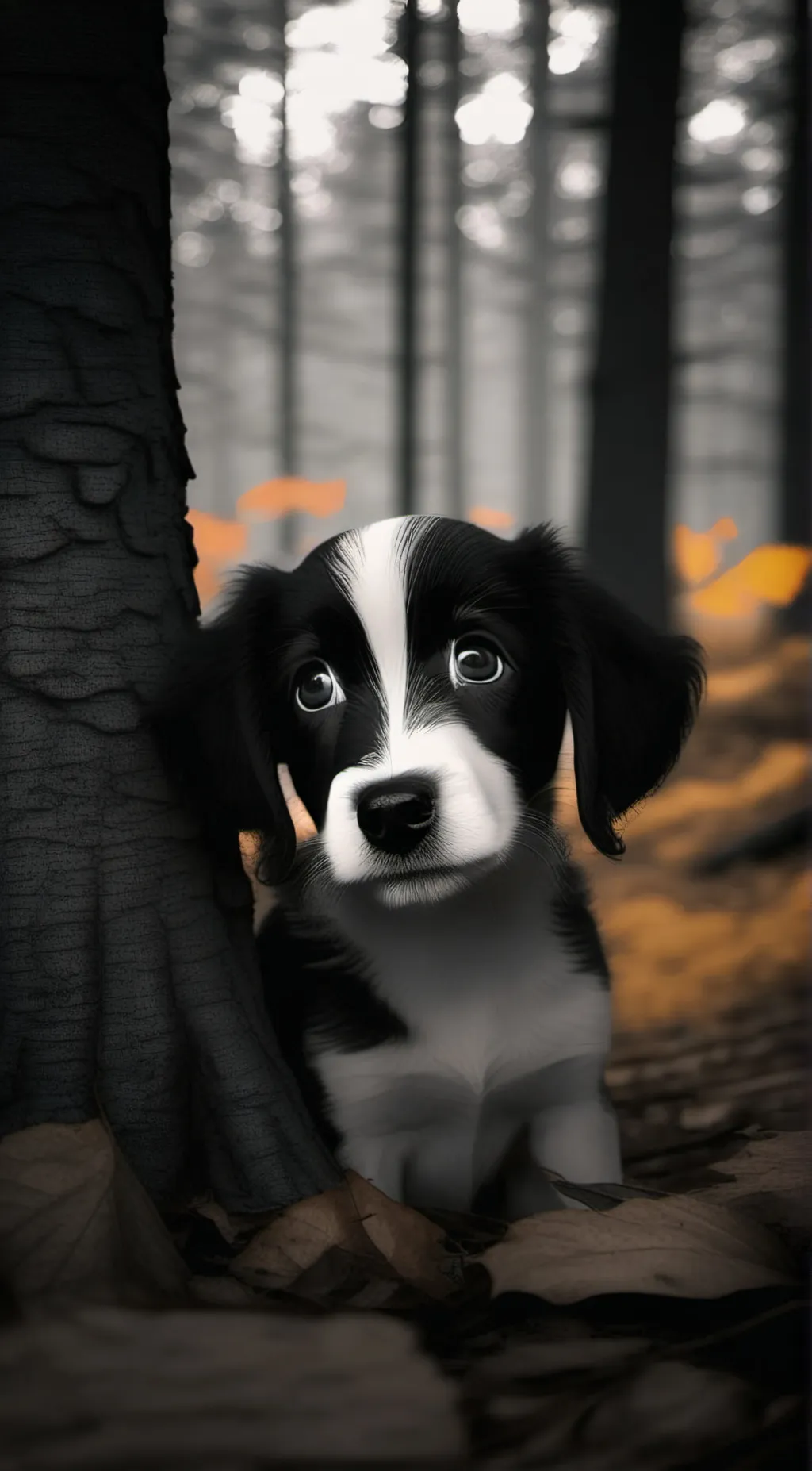ai character: pup background